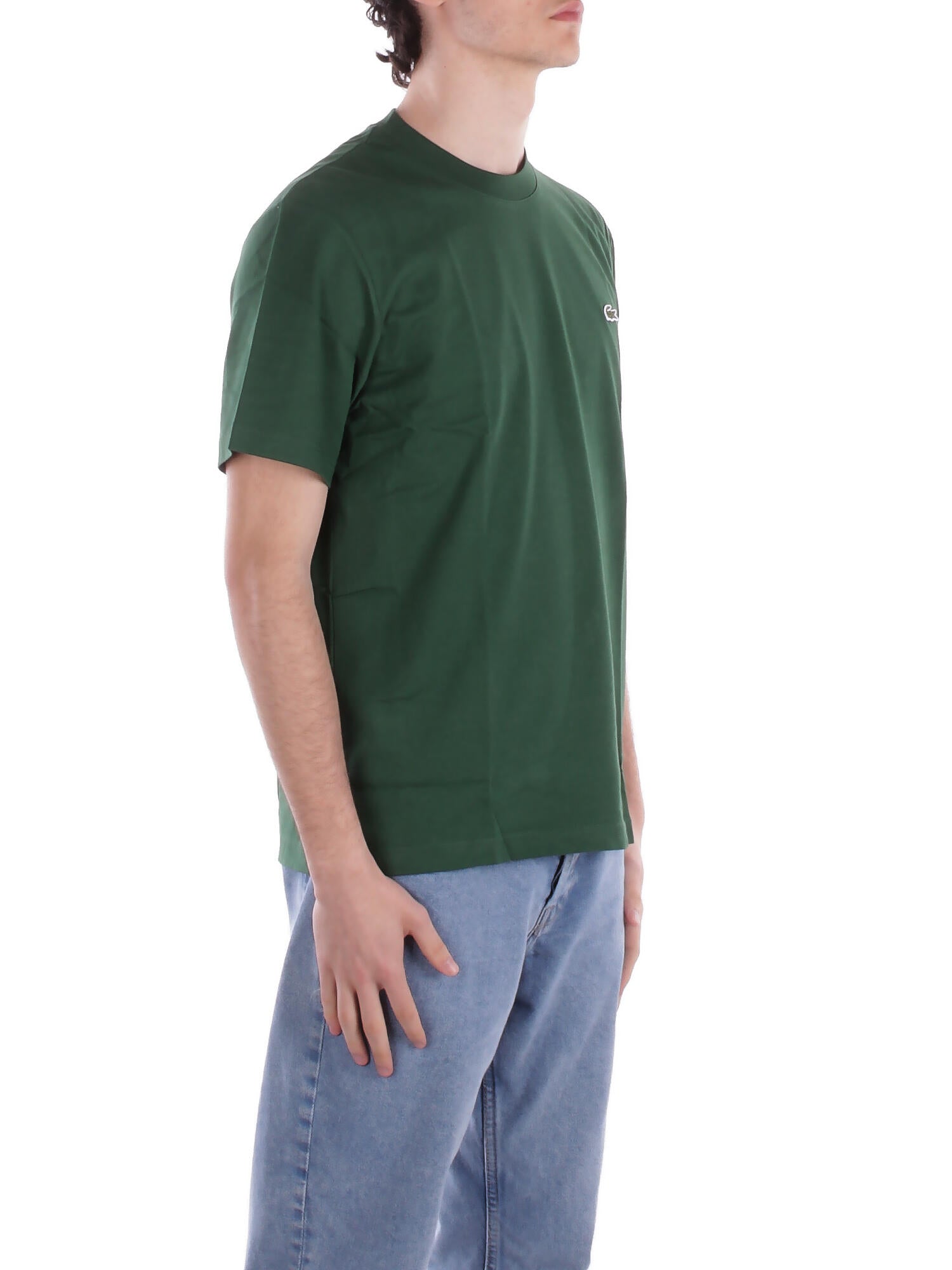 Image of LACOSTE Uomo T-shirt TH7318 132 Tee shirt Verde
