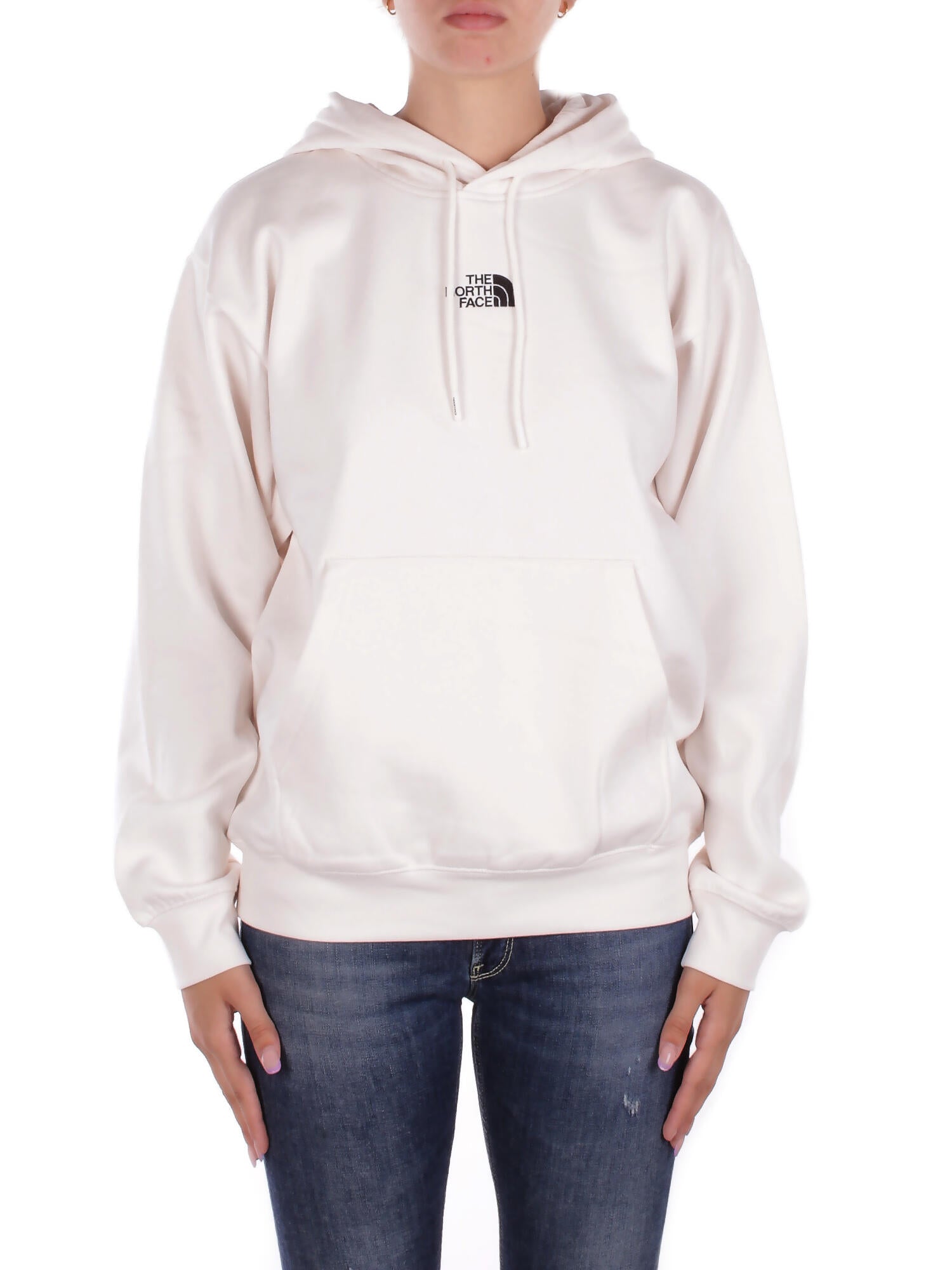 THE NORTH FACE Donna Felpa NF0A89EN QLI1 W essential oversize hoodie White