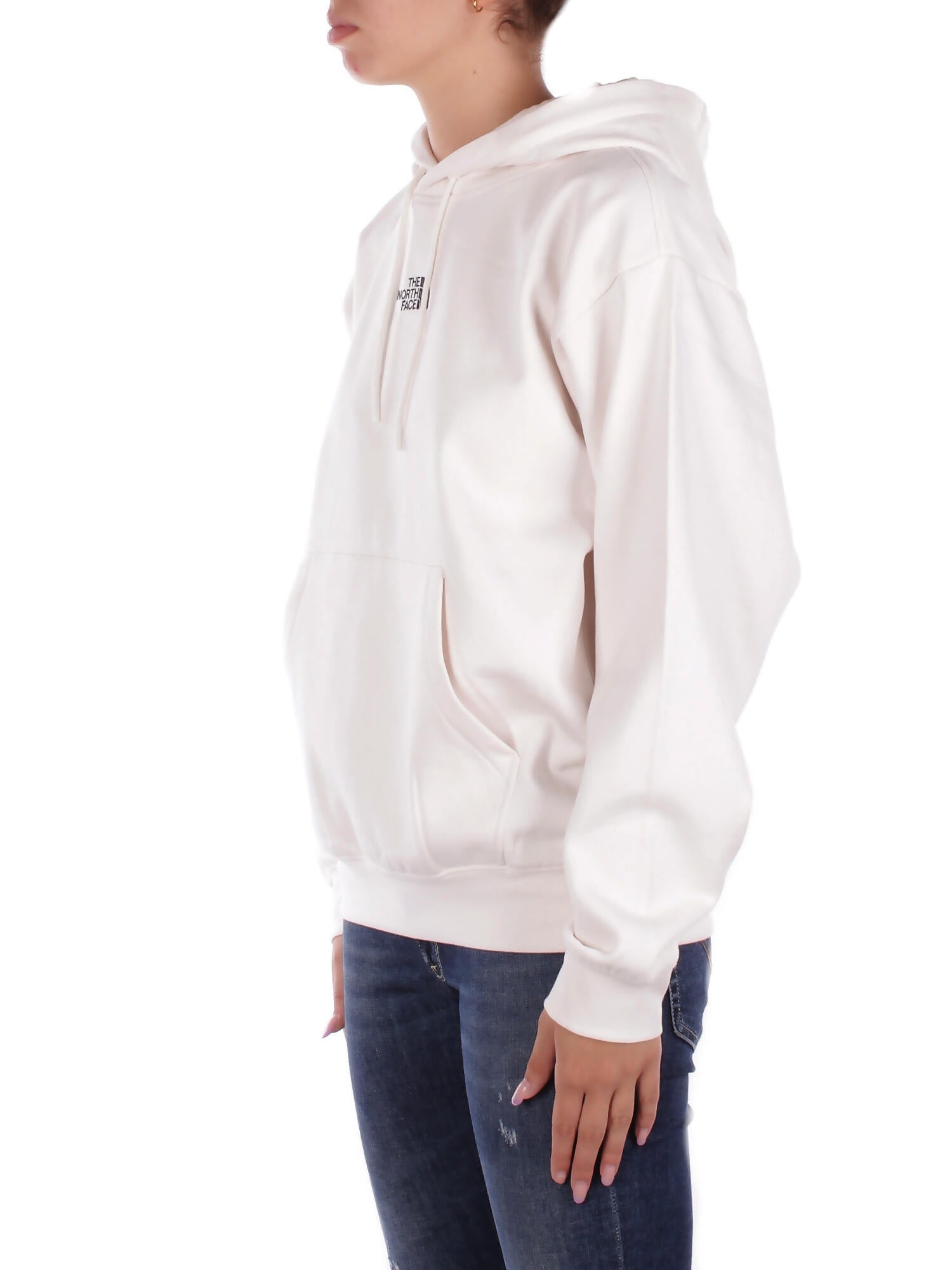 THE NORTH FACE Donna Felpa NF0A89EN QLI1 W essential oversize hoodie White