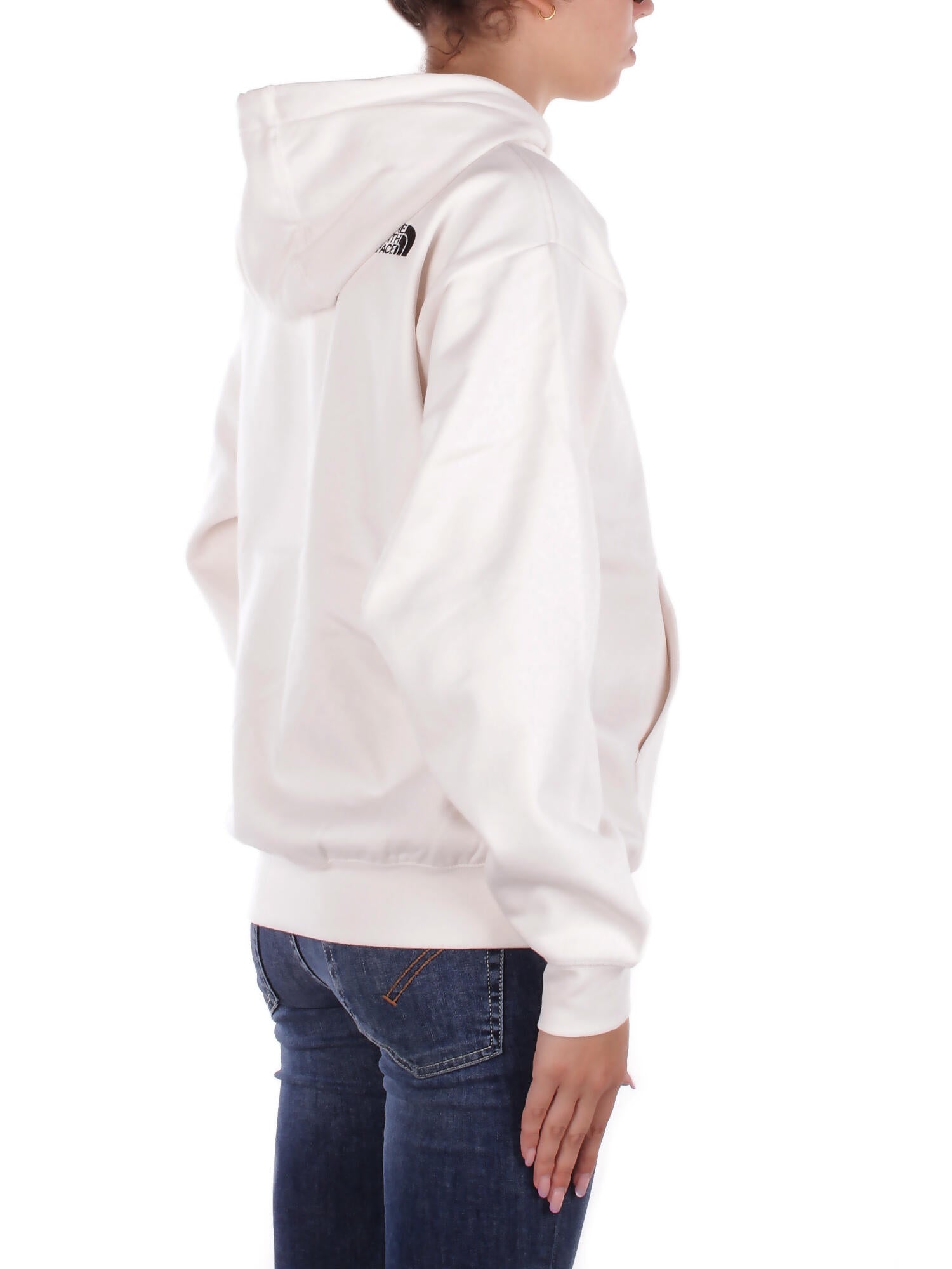 Image of THE NORTH FACE Donna Felpa NF0A89EN QLI1 W essential oversize hoodie White