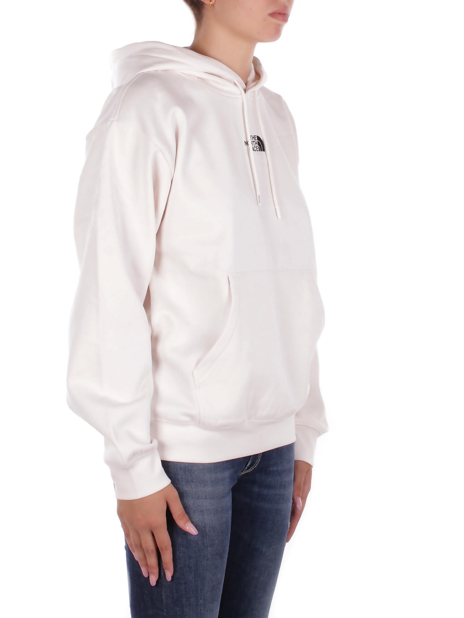 Image of THE NORTH FACE Donna Felpa NF0A89EN QLI1 W essential oversize hoodie White