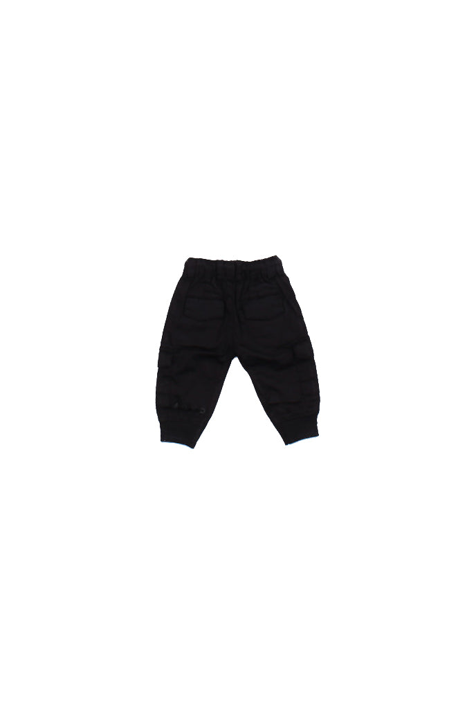 Image of JOHN RICHMOND Unisex Junior Pantalone RIA25042PA BLACK Pants cargo doungi Black