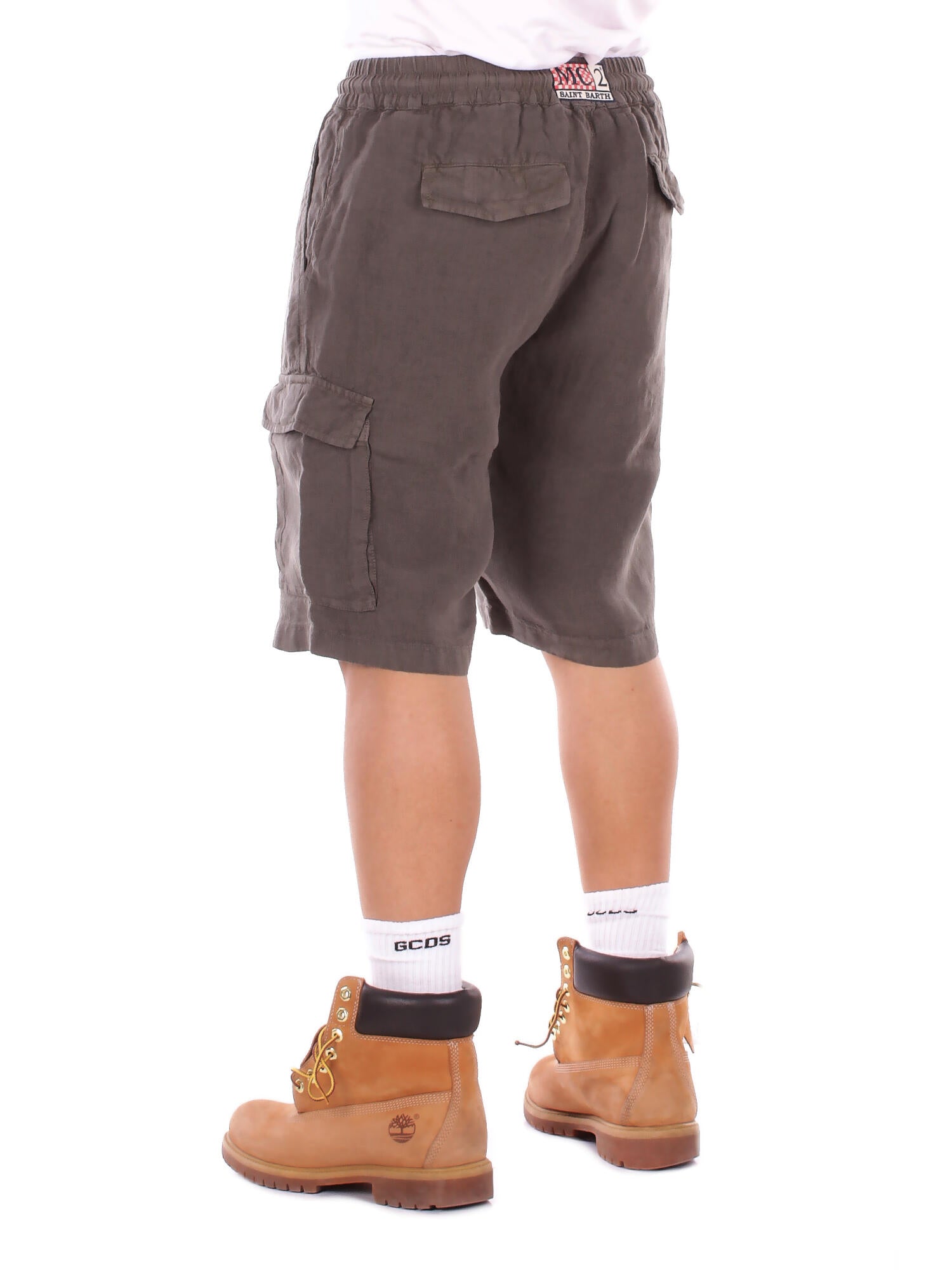 MC2 SAINT BARTH Uomo Bermuda MRE0002 00450L 52L Marseille linen Green