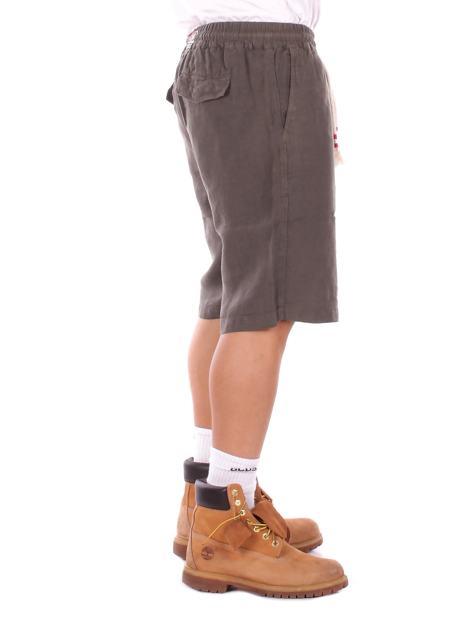 Image of MC2 SAINT BARTH Uomo Bermuda MRE0002 00450L 52L Marseille linen Green