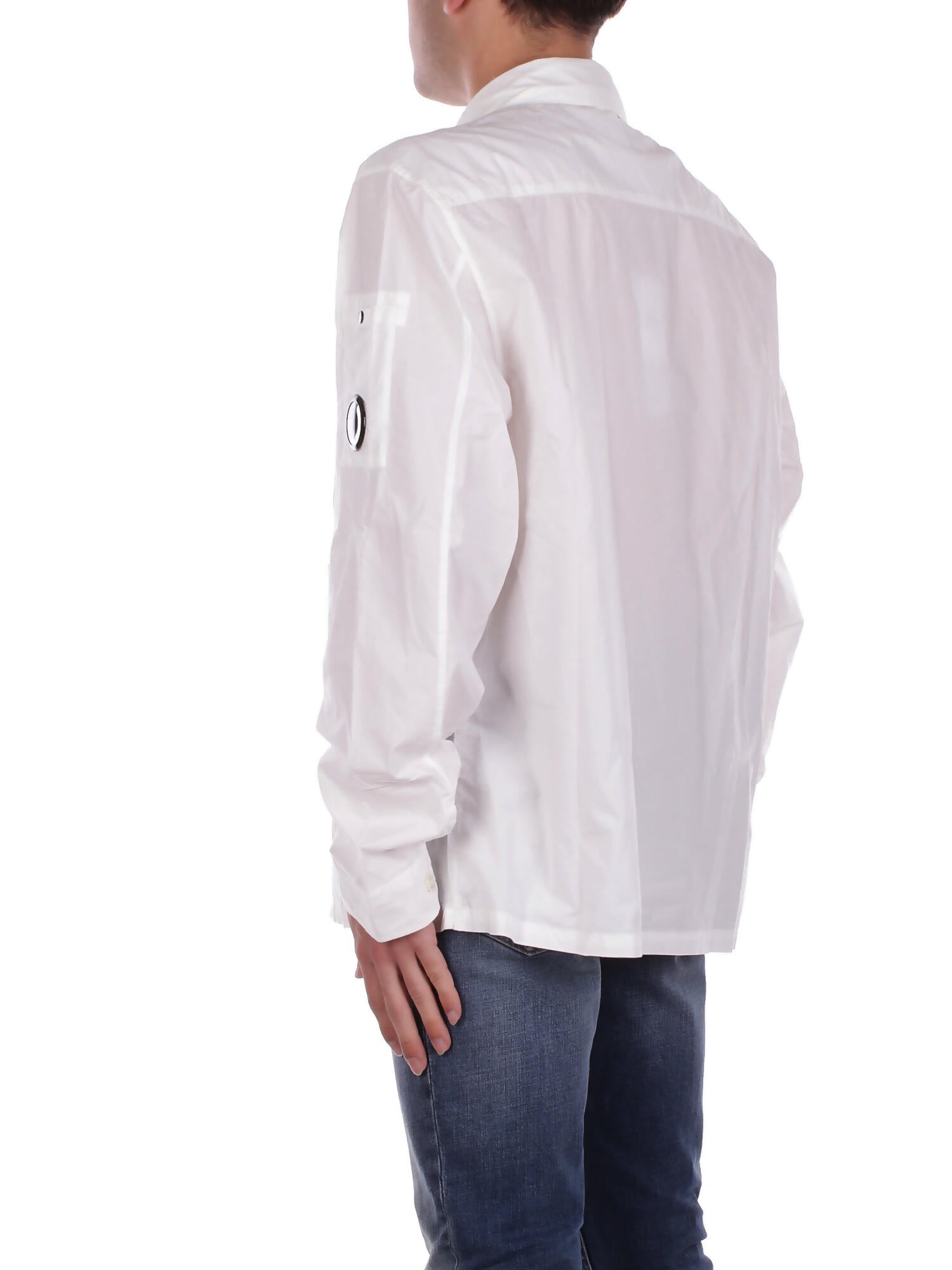 CP COMPANY Uomo Camicia 18CMOS238A-005328G 103 Overshirt Gauze white