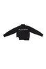 maglia-bambina-manila-grace-nero-collo-alto