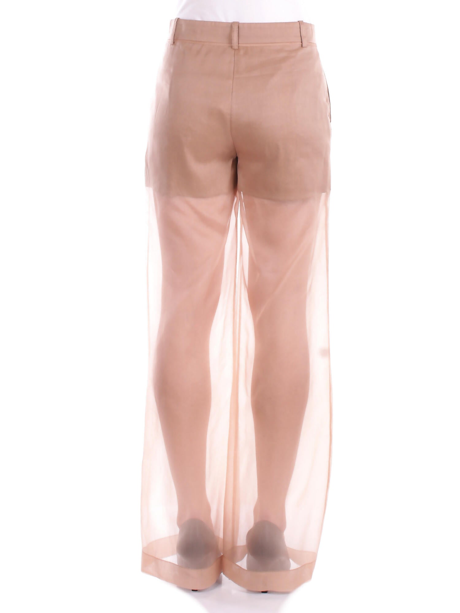 Pantalone Donna PINKO Marrone Pispola pantalone lino