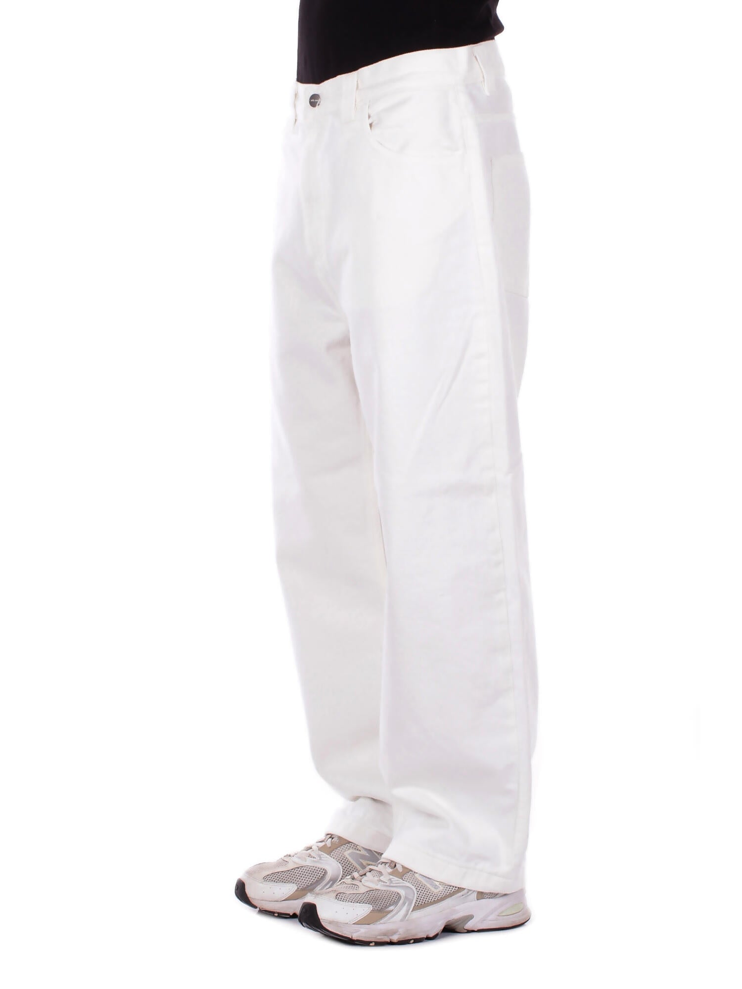 CARHARTT WIP Uomo Jeans I035893 0202 Brandon pant smith denim White