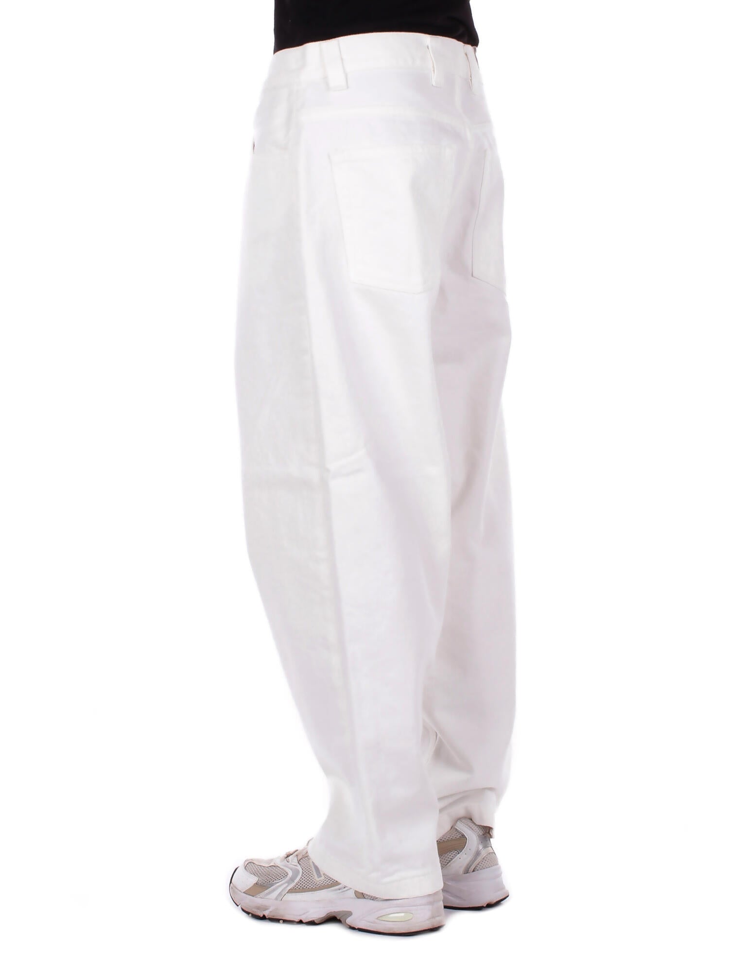 Image of CARHARTT WIP Uomo Jeans I035893 0202 Brandon pant smith denim White