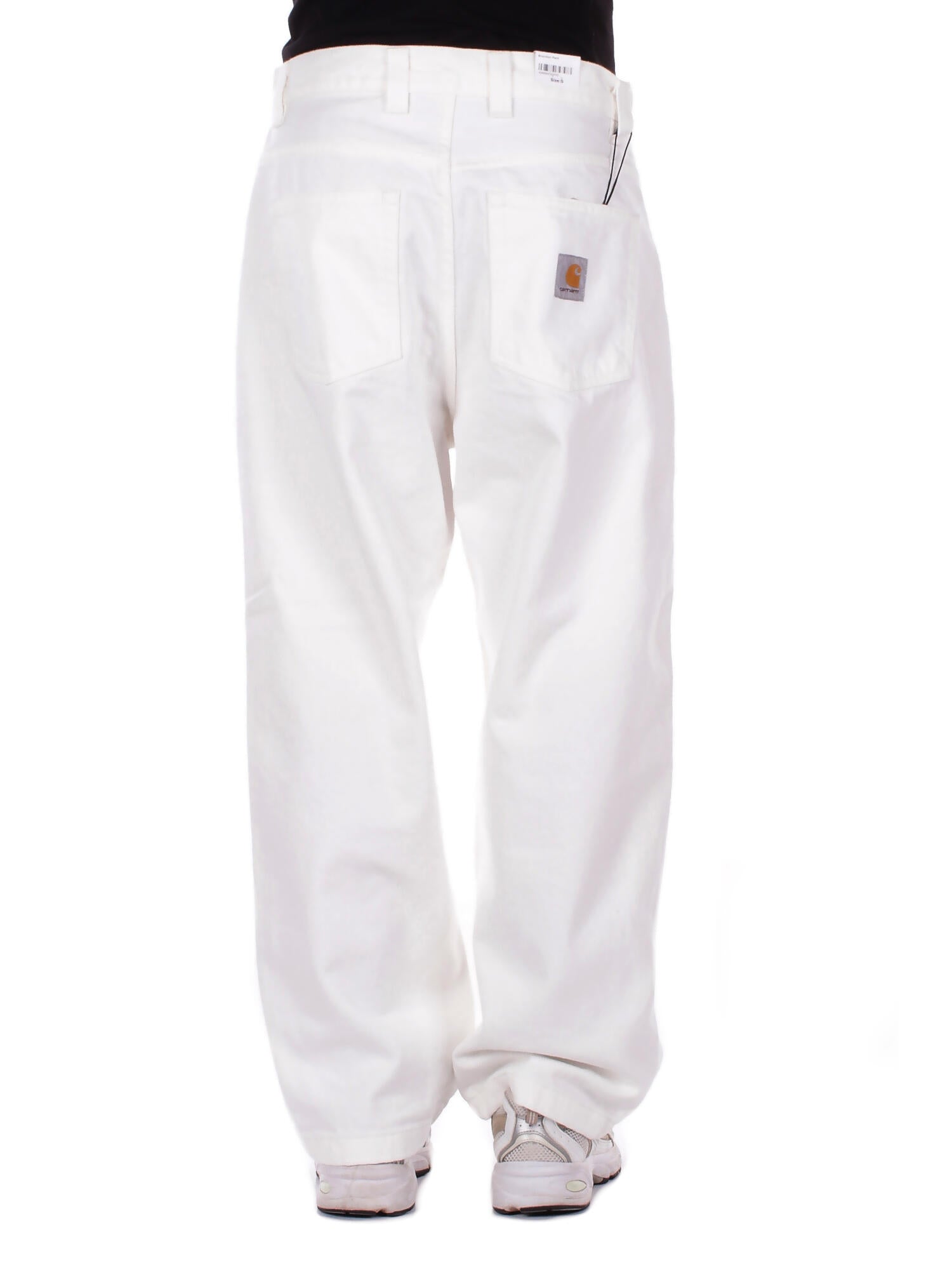 CARHARTT WIP Uomo Jeans I035893 0202 Brandon pant smith denim White