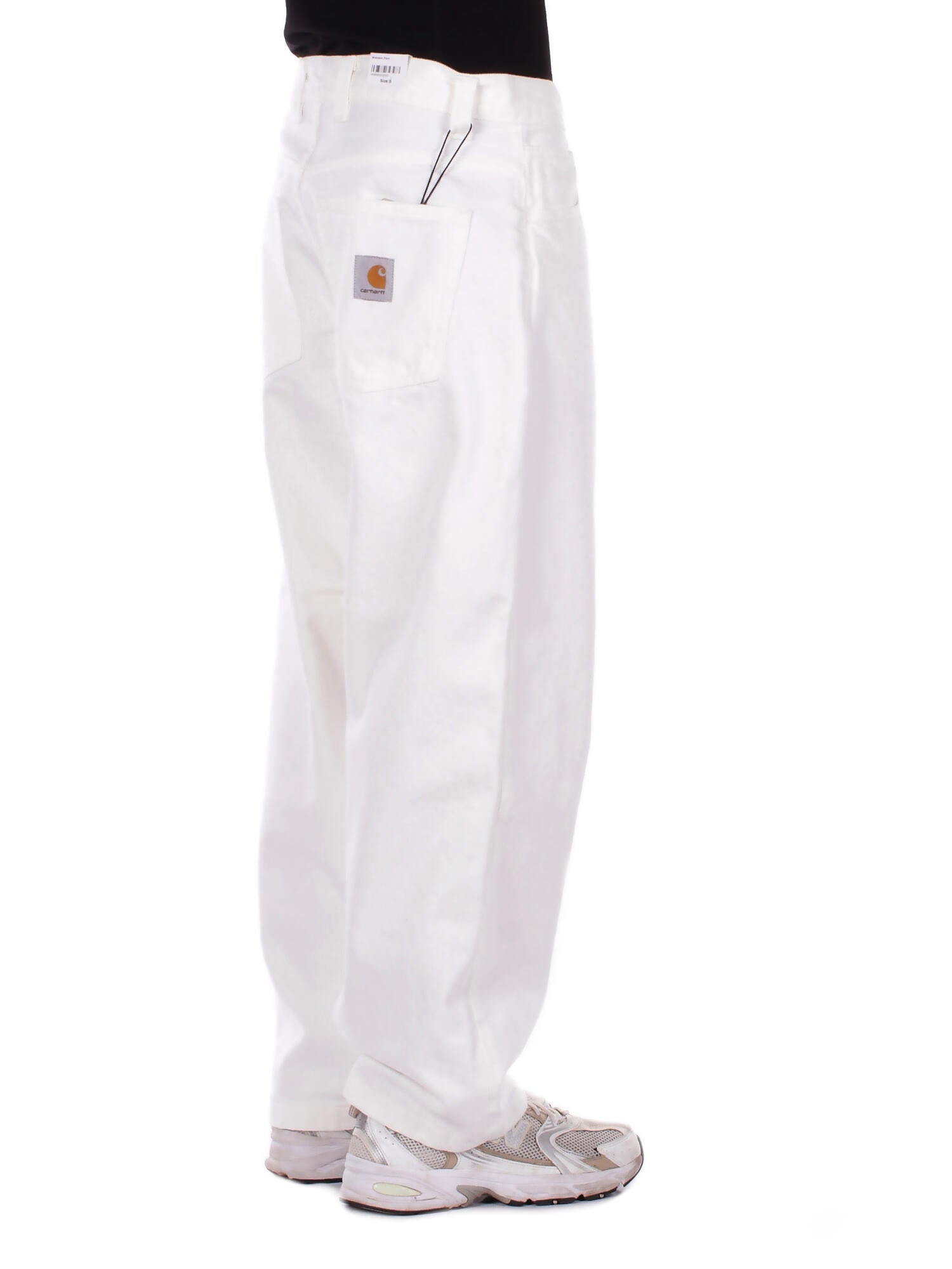 CARHARTT WIP Uomo Jeans I035893 0202 Brandon pant smith denim White