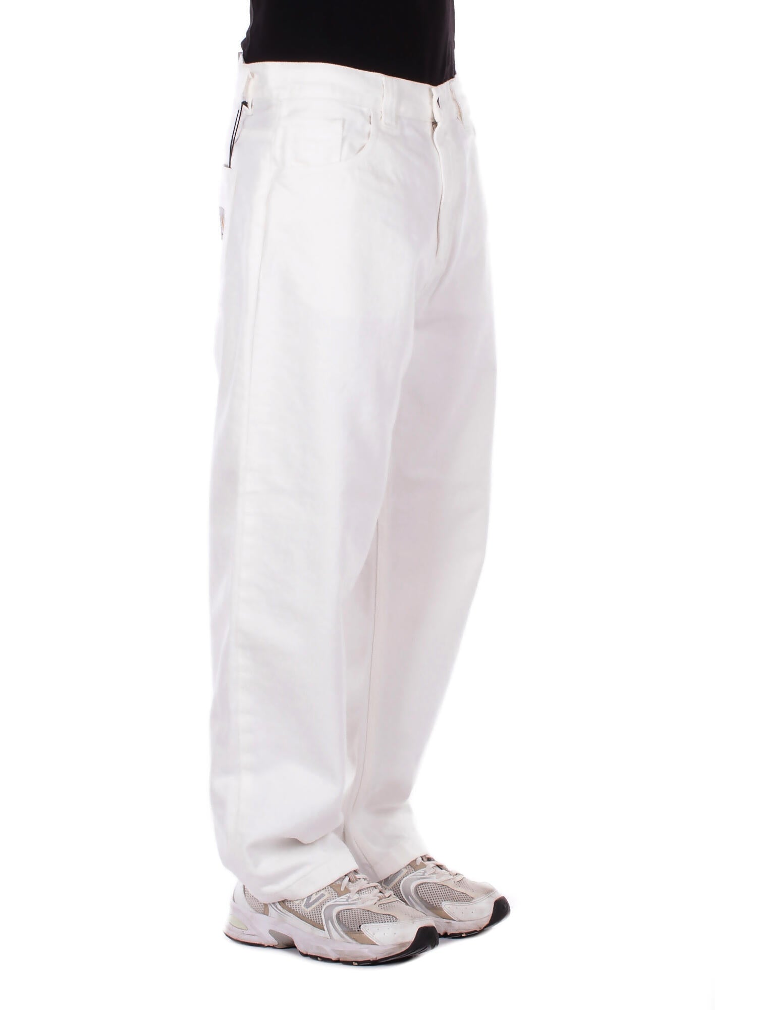 CARHARTT WIP Uomo Jeans I035893 0202 Brandon pant smith denim White