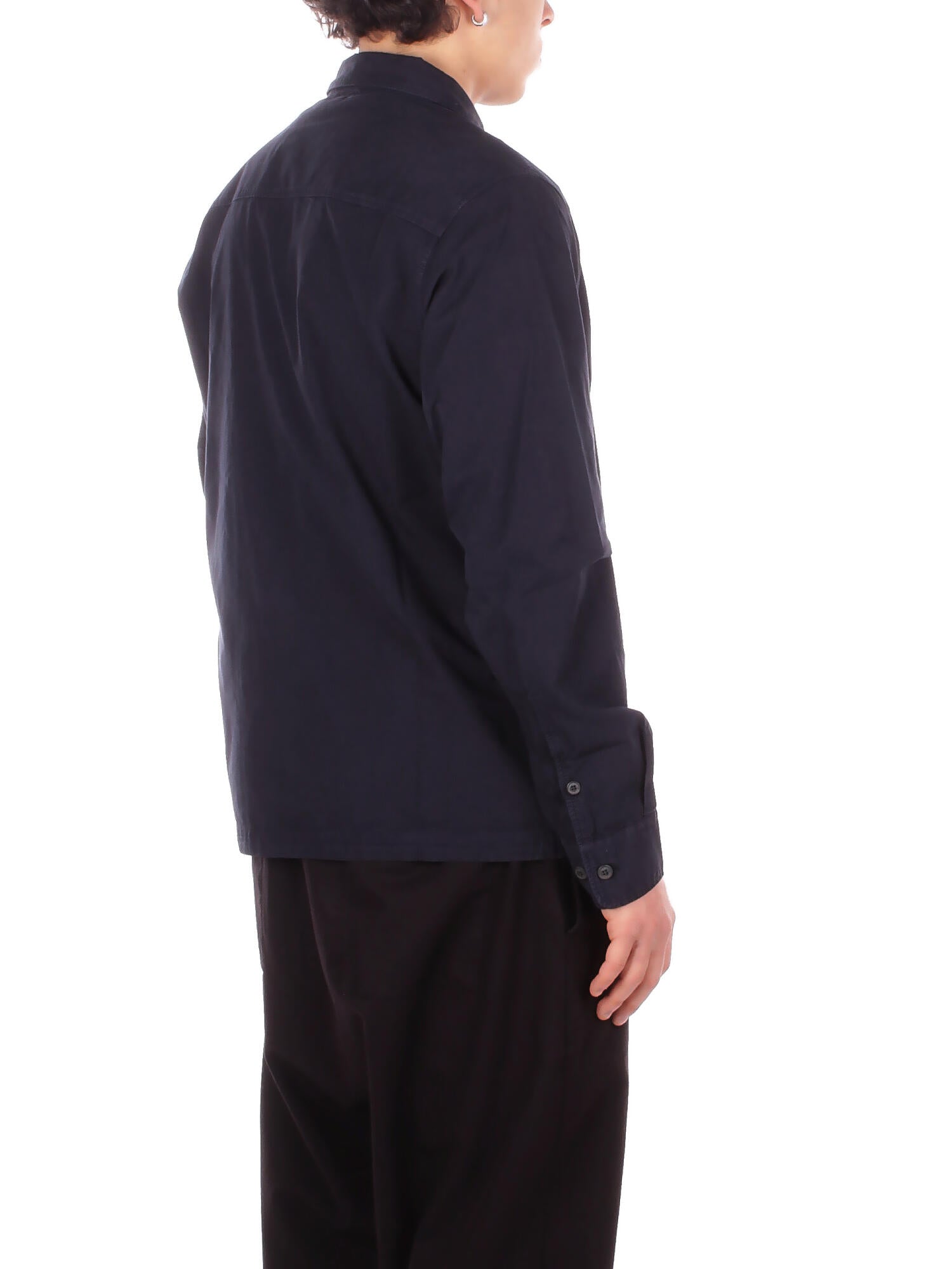 CP COMPANY Uomo Giubbotto RCCMOS705A110143G 888 Organic gabardine zipped lens Total eclipse