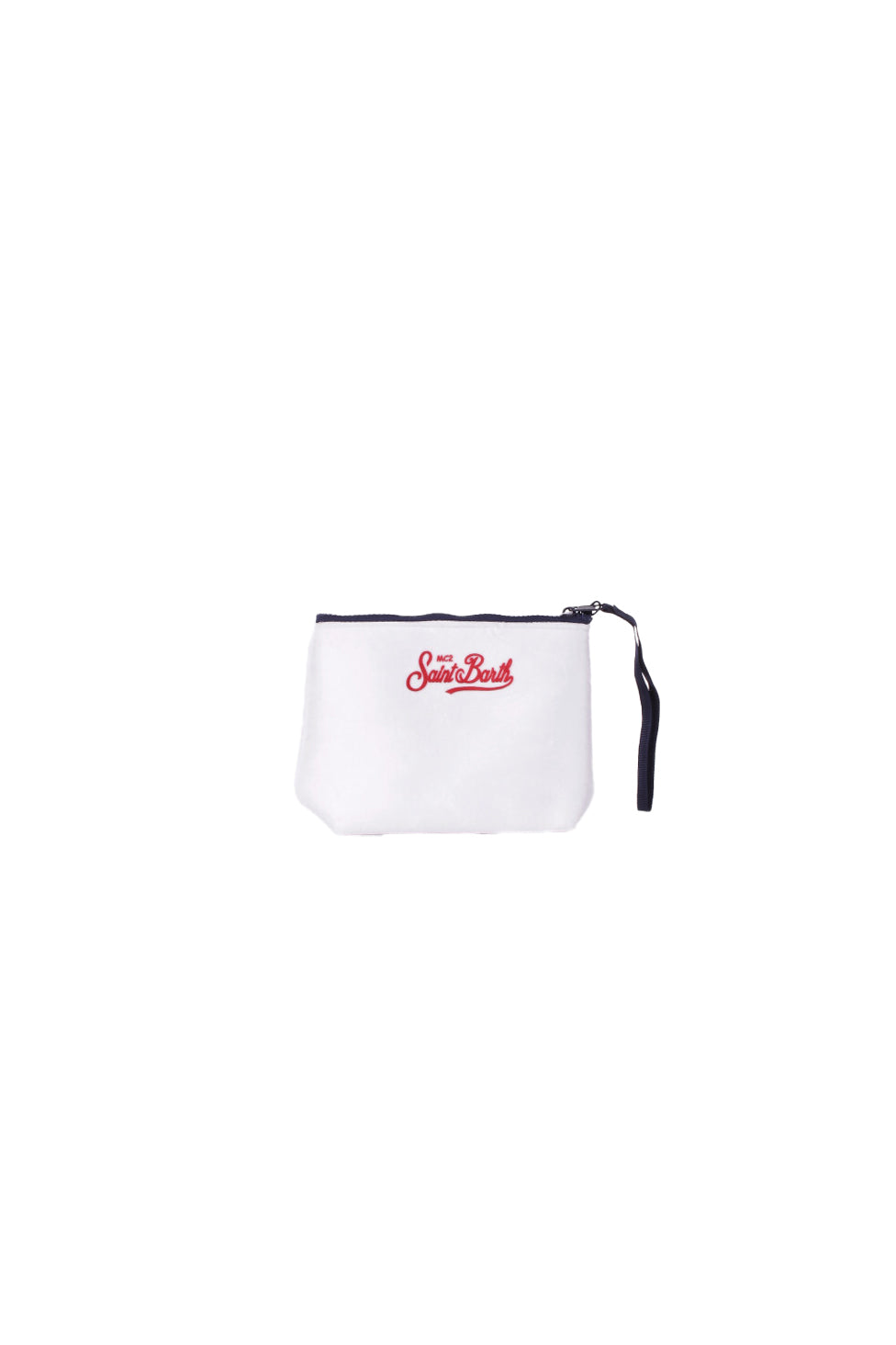 MC2 SAINT BARTH Unisex Pochette ALI0002 02226I 10 Aline w vacanze logo Bianco