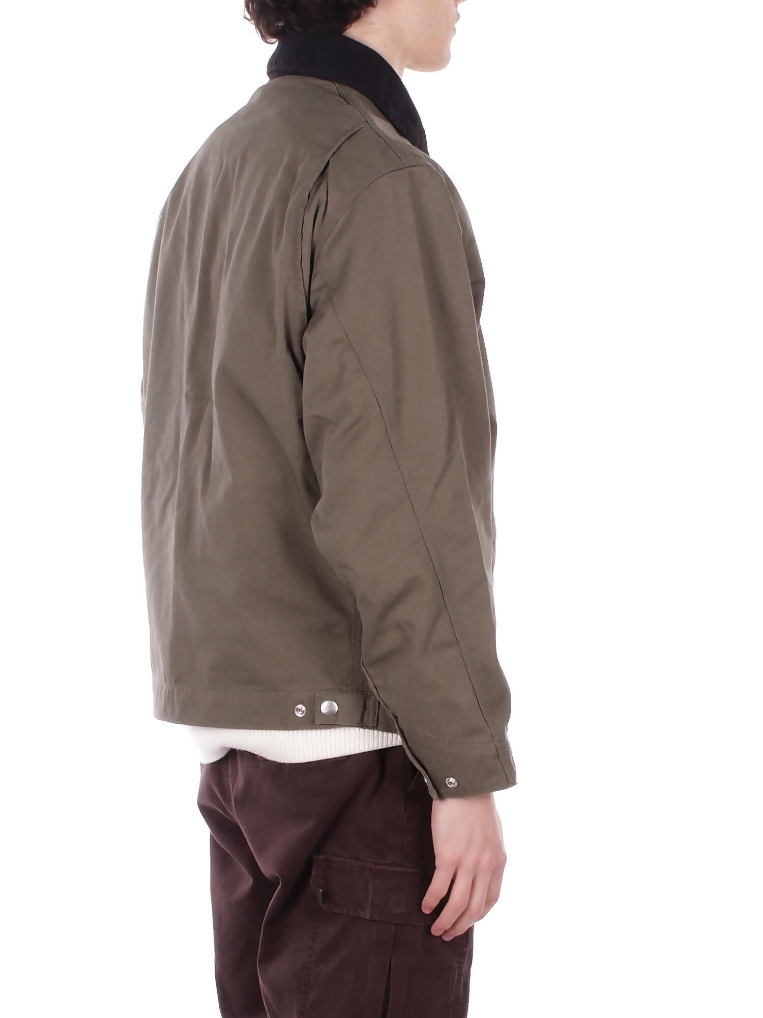 Image of CARHARTT WIP Uomo Giubbotto I036489 3OL02 Og detroit jkt moraga twill Verde