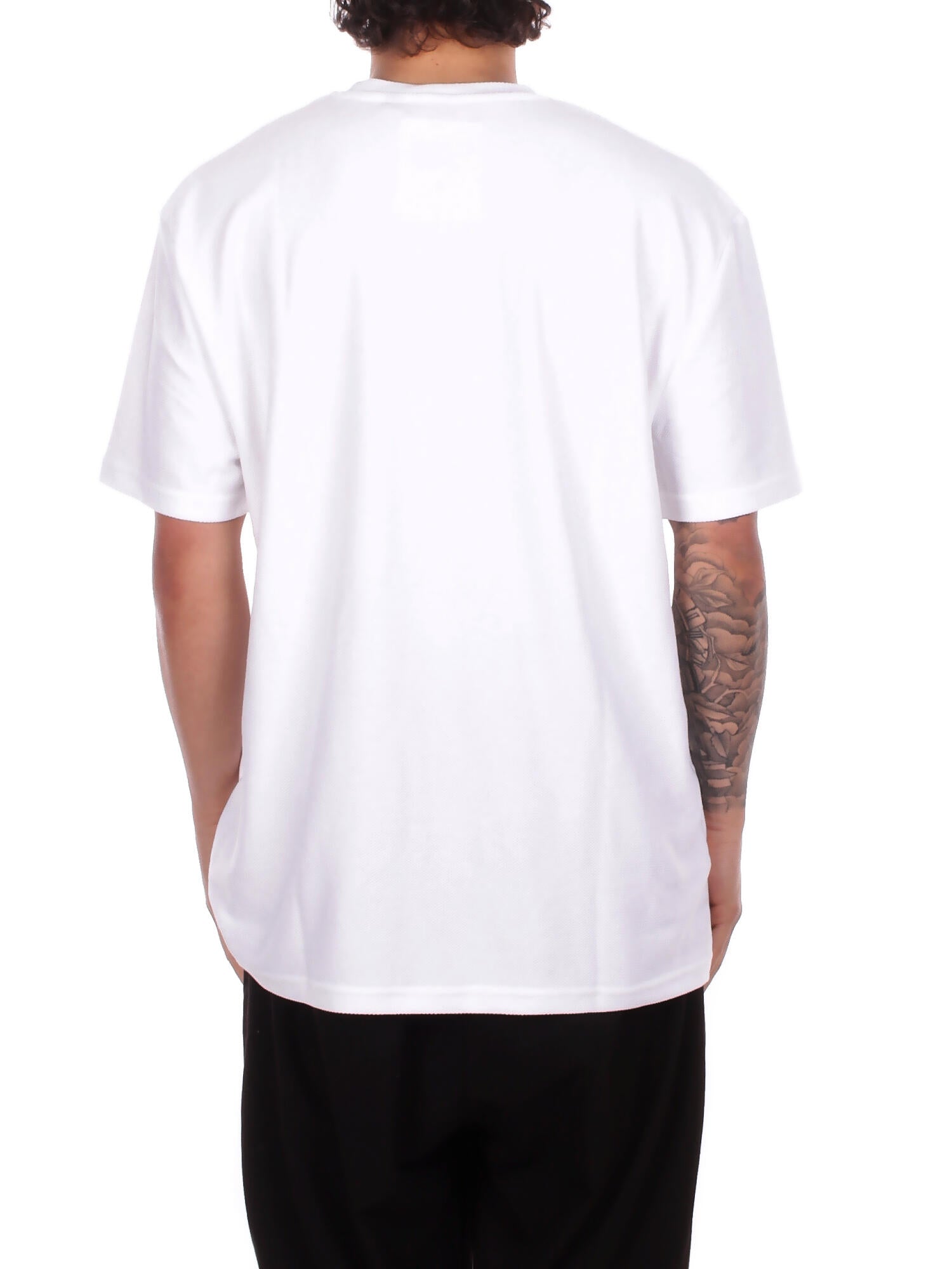 Image of GCDS Uomo T-shirt C1MEQC040J024 100A Logo lounge ss t-shirt White