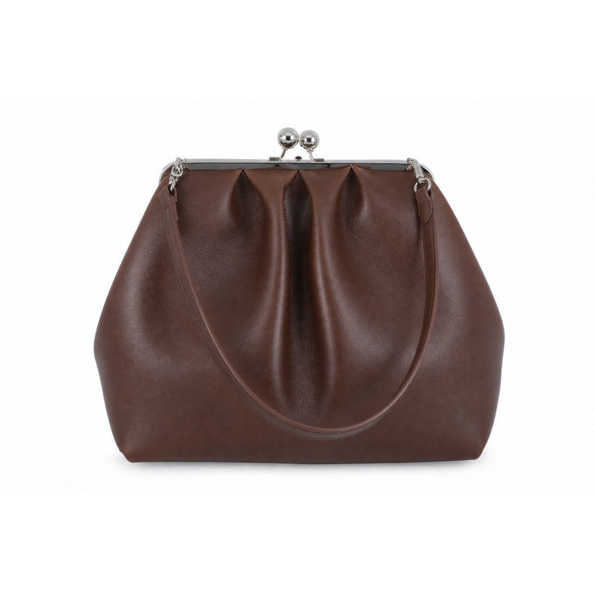 Borsa da Donna MAX MARA Wkabambola in Colore Castagna