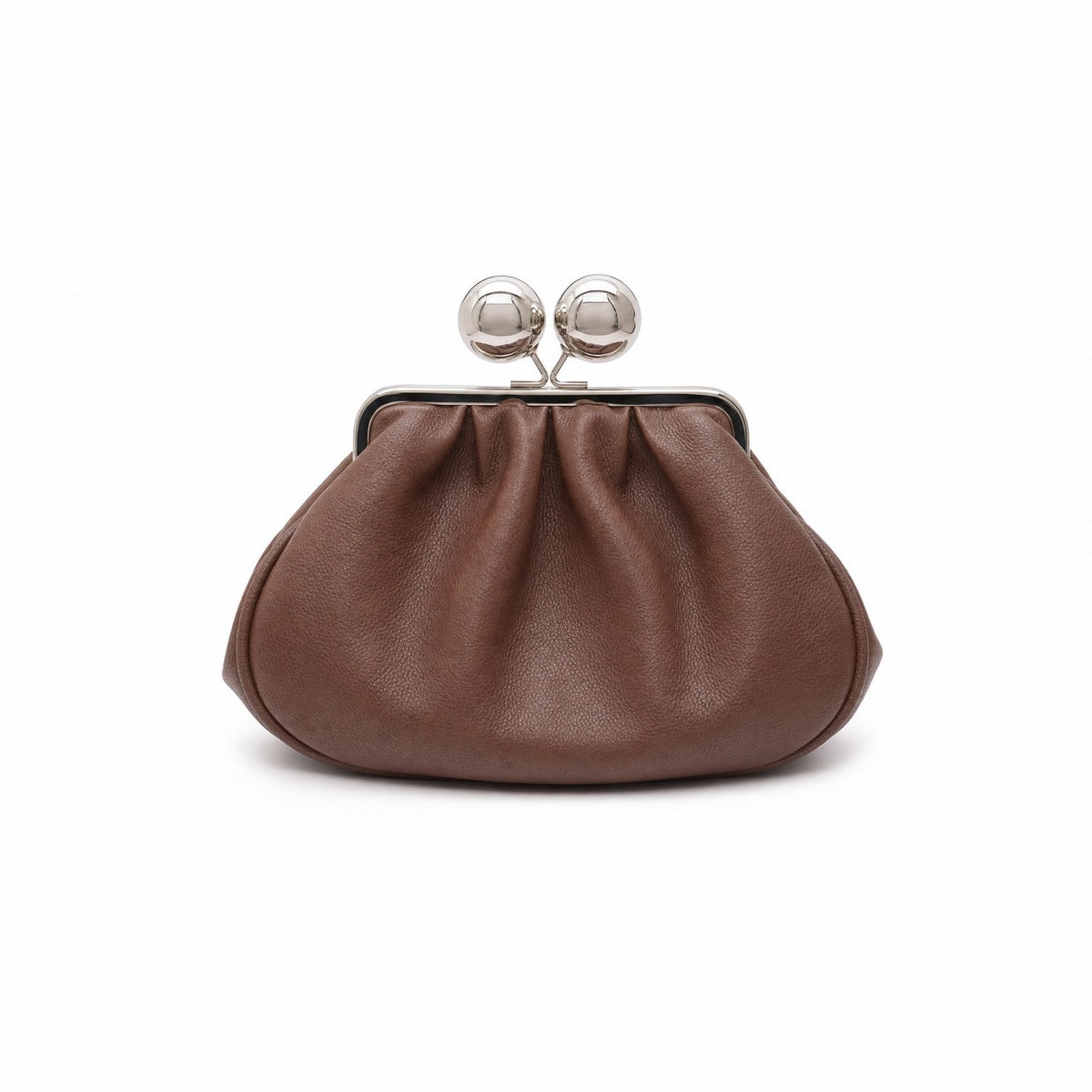 Borsa da Donna MAX MARA Modello Wkacaro in Colore Castagna