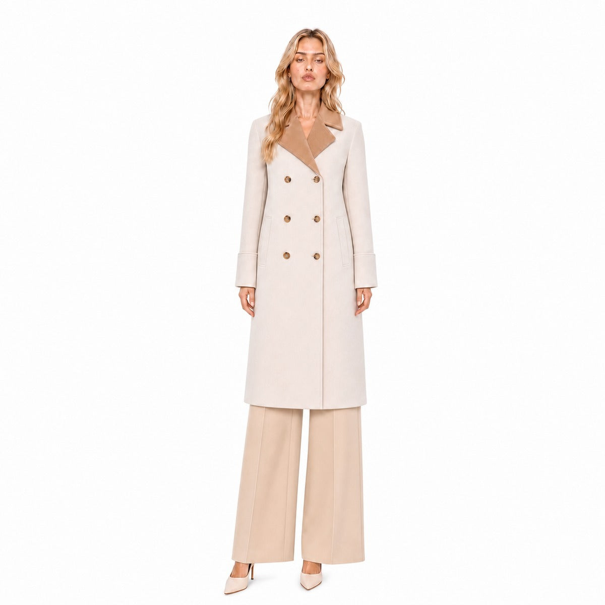 Cappotto Donna MM MAX MARA 2626906038600 001 Mmltartina Greige