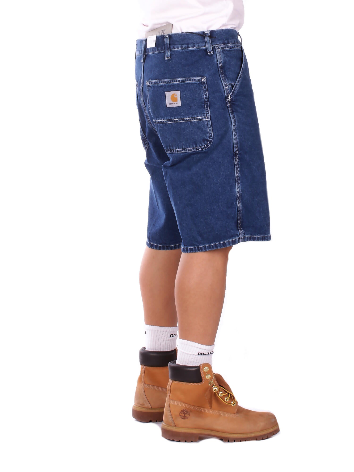 CARHARTT WIP Uomo Shorts I033333 0106 Simple short norco blu Stonewashed