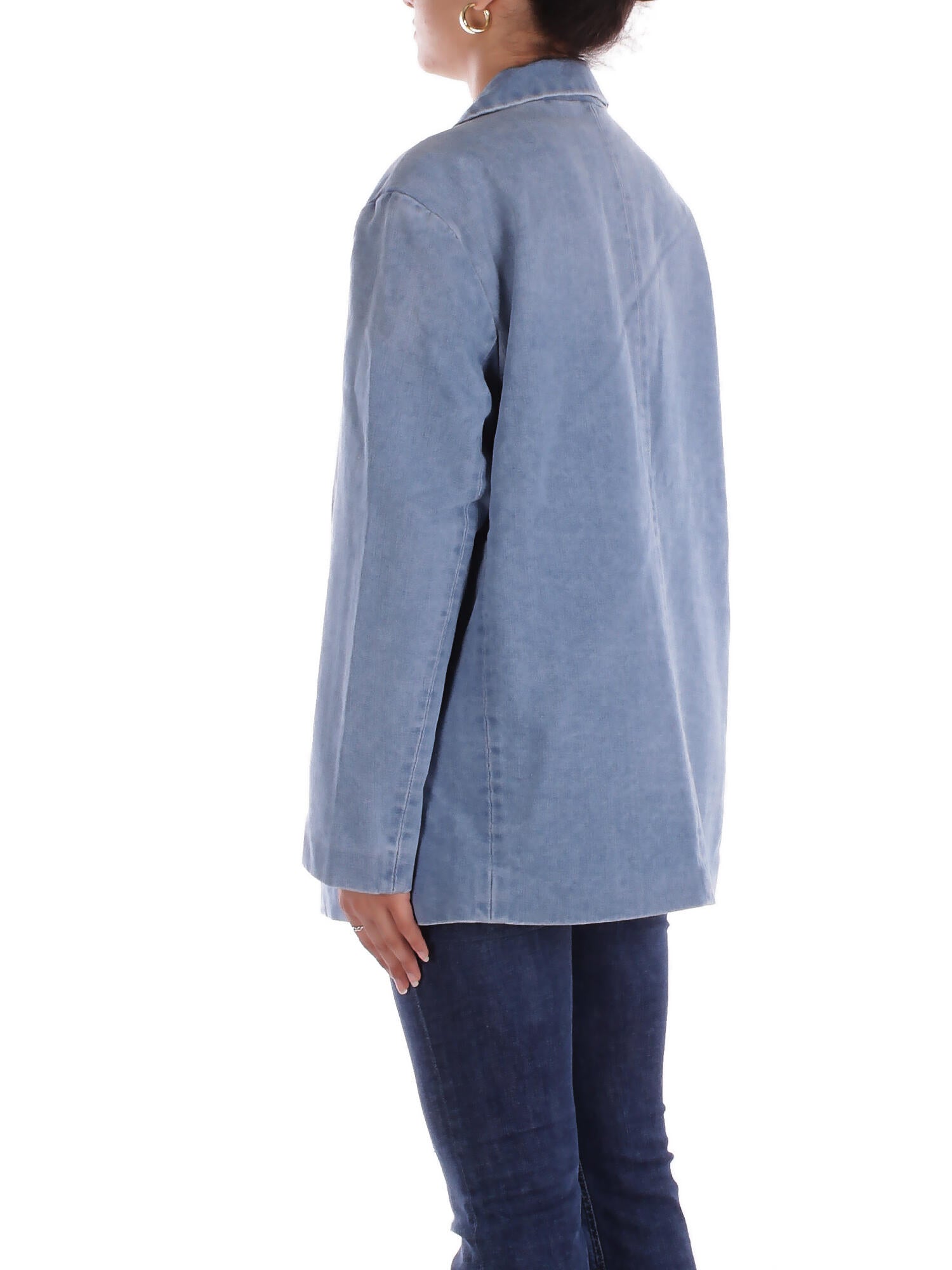 Image of ONLY Donna Giacca 15338592 ligh blu Onlcory ls dnm blazer gua Ligh blu