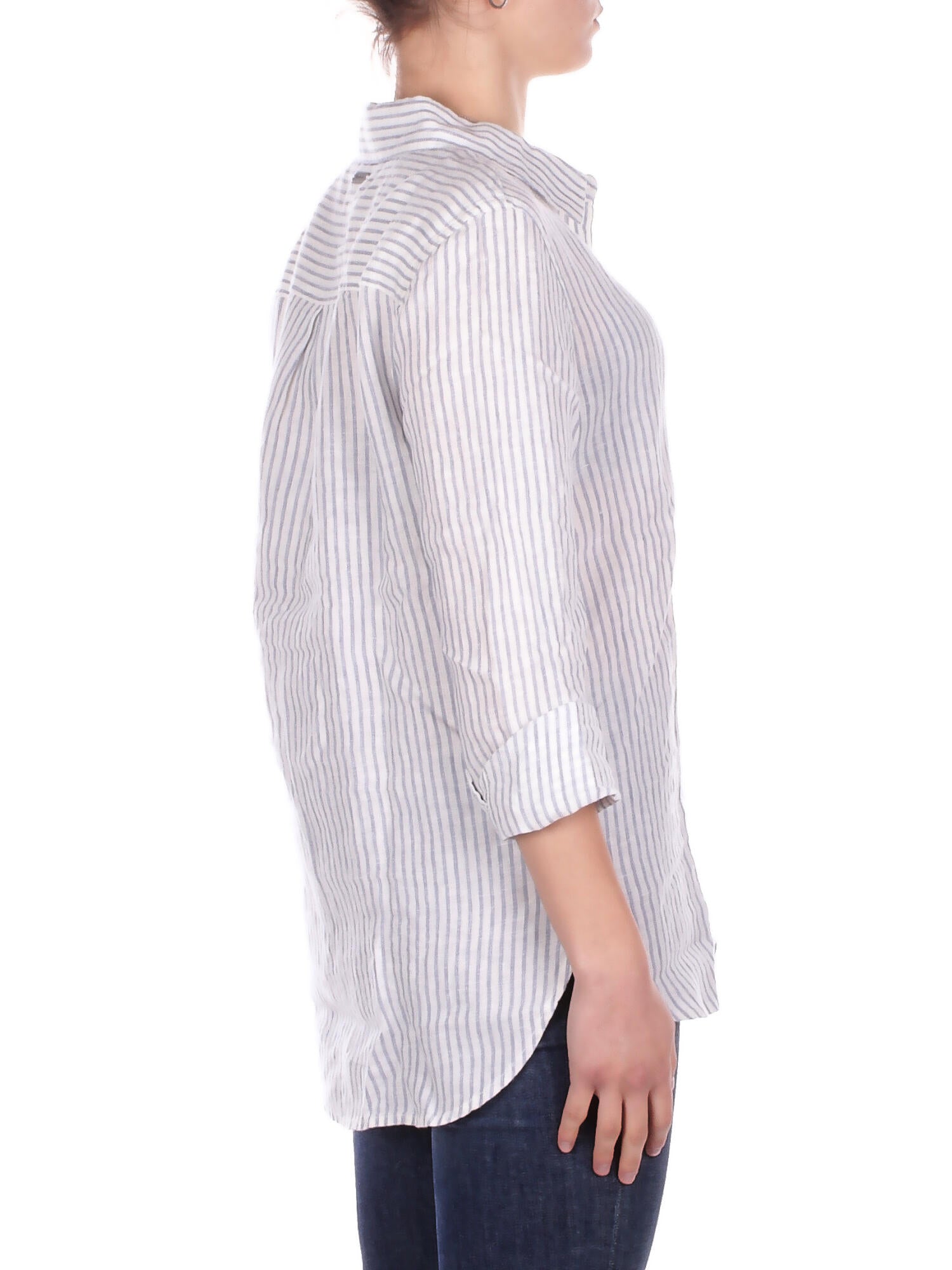 Image of BARBOUR Donna Camicia LSH1315 BL27 Marine shirt Riga celeste