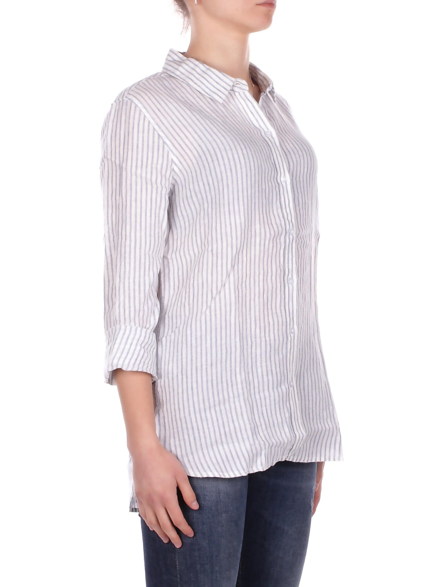 Image of BARBOUR Donna Camicia LSH1315 BL27 Marine shirt Riga celeste