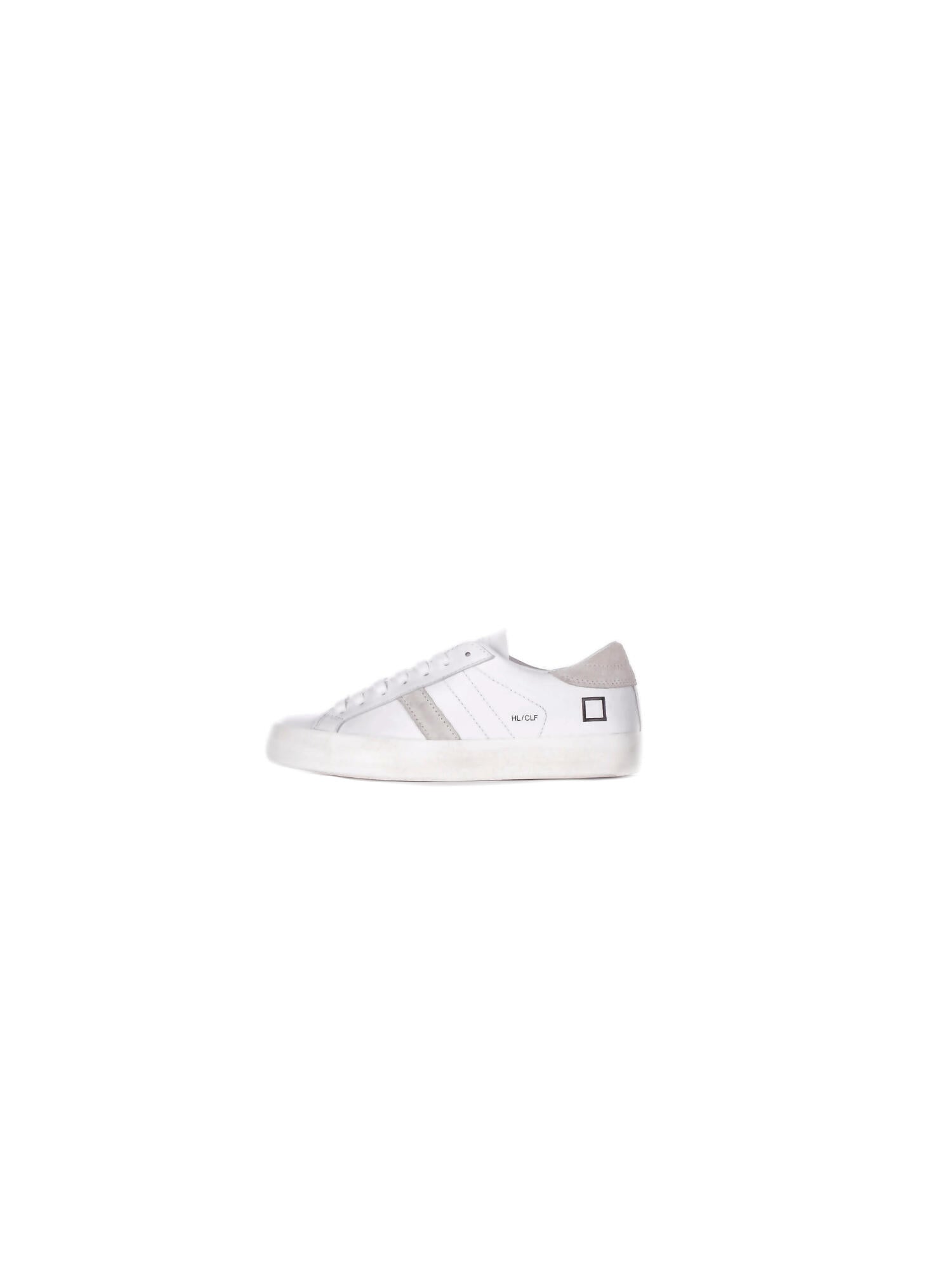 Image of D.A.T.E. Donna Sneakers W441 HL CA WH Hill low calf White