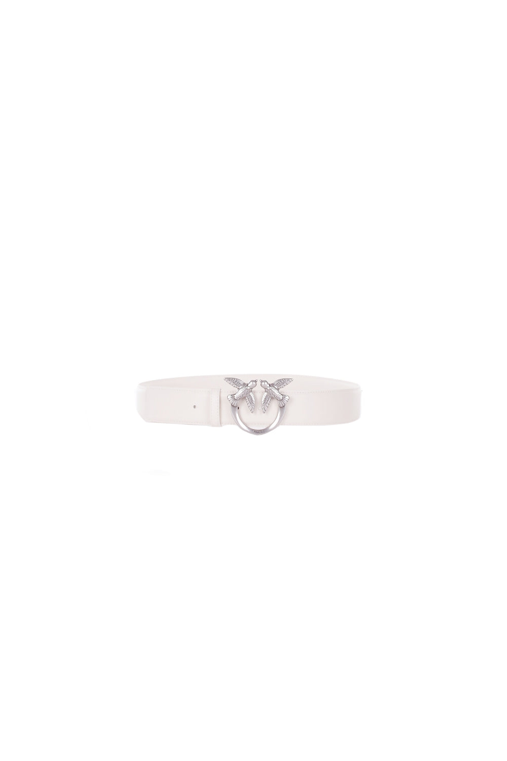PINKO Donna Cintura 100120A0F1 Z14O Love berry h4 belt low Bianco silver