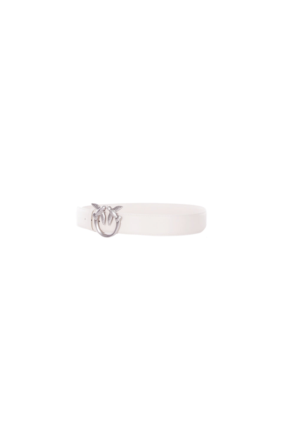 PINKO Donna Cintura 100120A0F1 Z14O Love berry h4 belt low Bianco silver