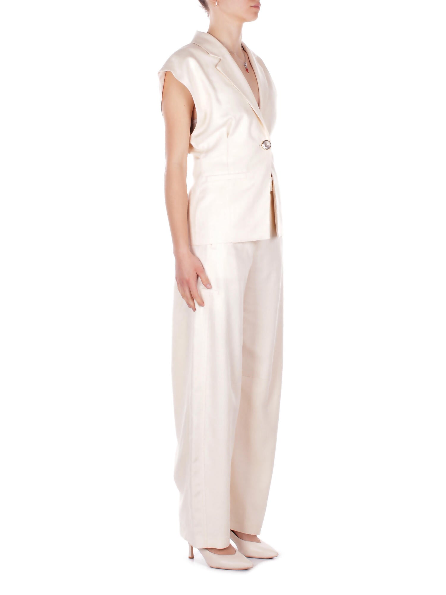 Image of PINKO Donna Giacca 106509A2W6 C00 Floella giacca frisottino Bianco