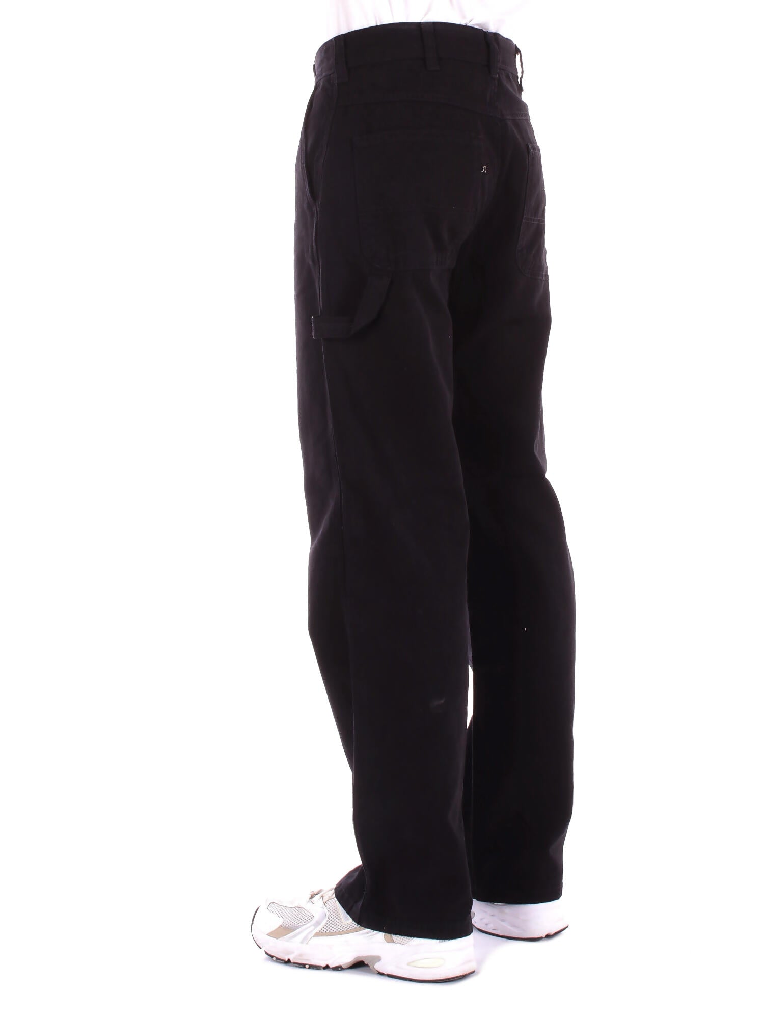 Image of DICKIES Uomo Pantalone DK0A4ZAB BLK1 Canvas carpenter Black