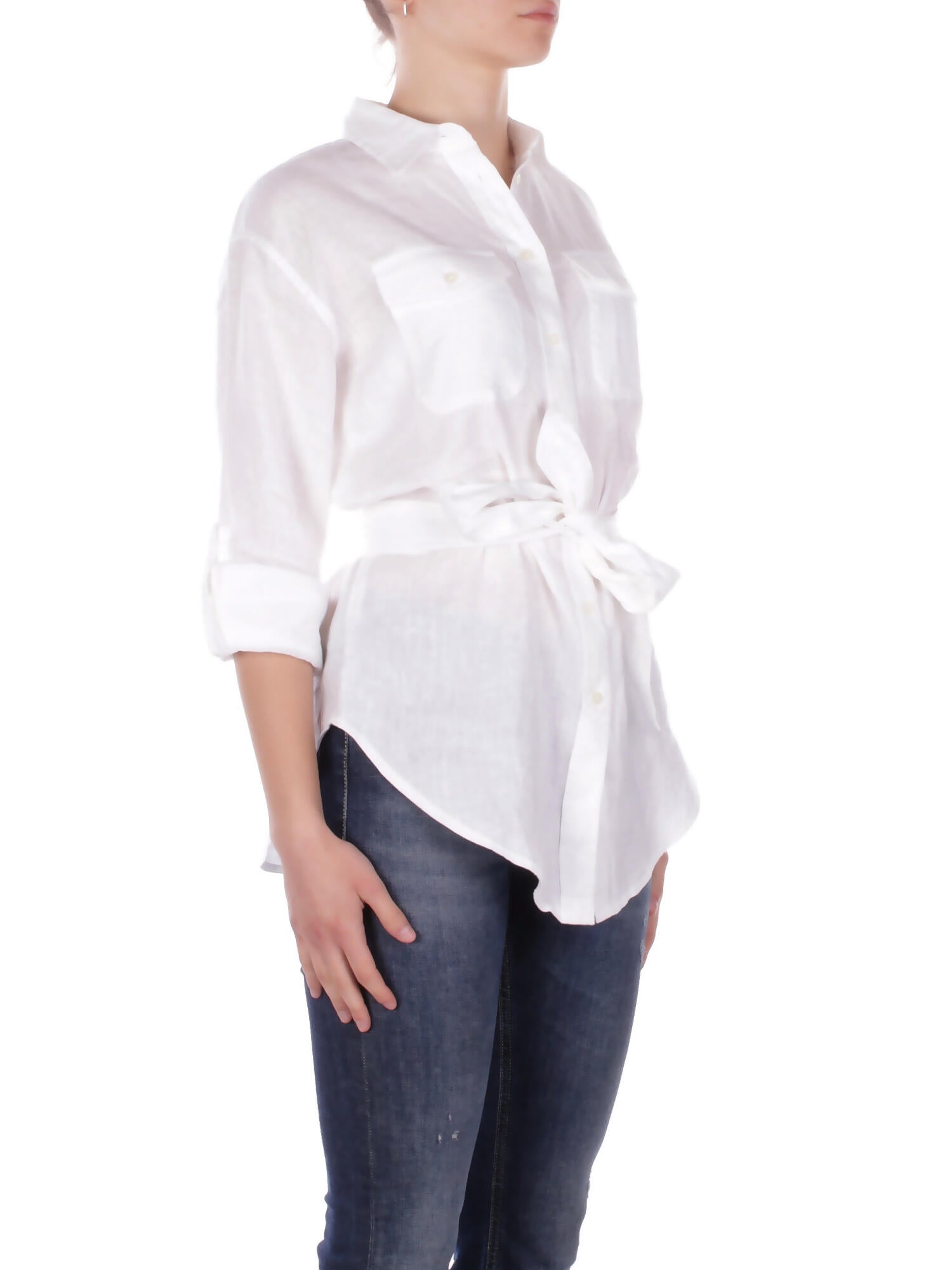 RALPH LAUREN Donna Camicia 200786629 001 Chadwick long sleeve shirt White