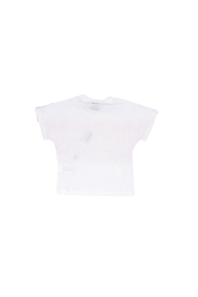 DISCLAIMER Bambina T-shirt 26EDK58919 BIANCO Maglia in jersey Bianco