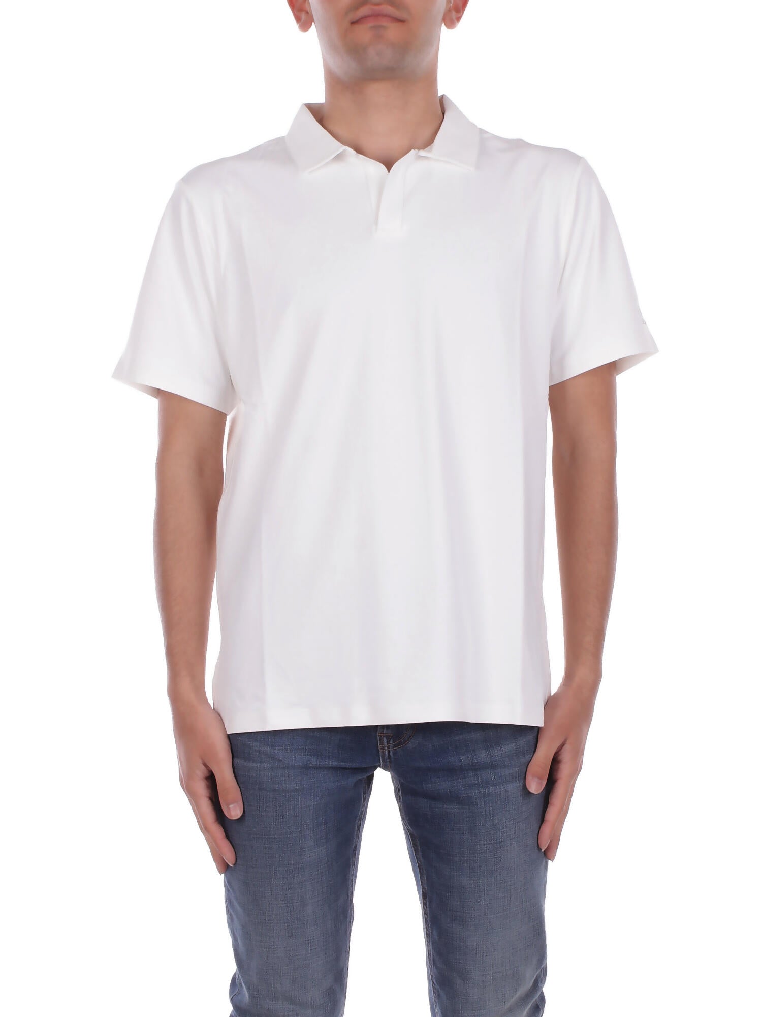 Image of MC2 SAINT BARTH Uomo Polo CHM0001 00342H 01 Chimera White