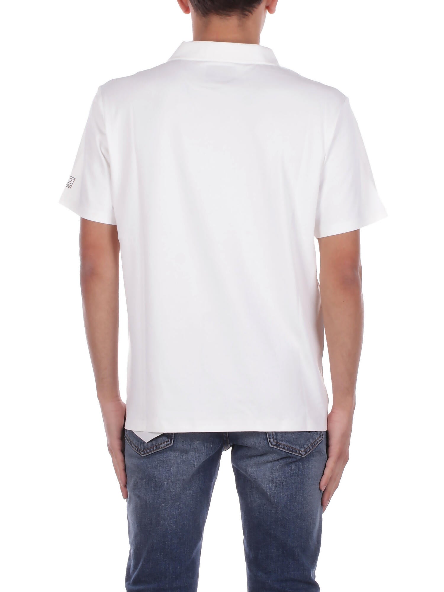 Image of MC2 SAINT BARTH Uomo Polo CHM0001 00342H 01 Chimera White