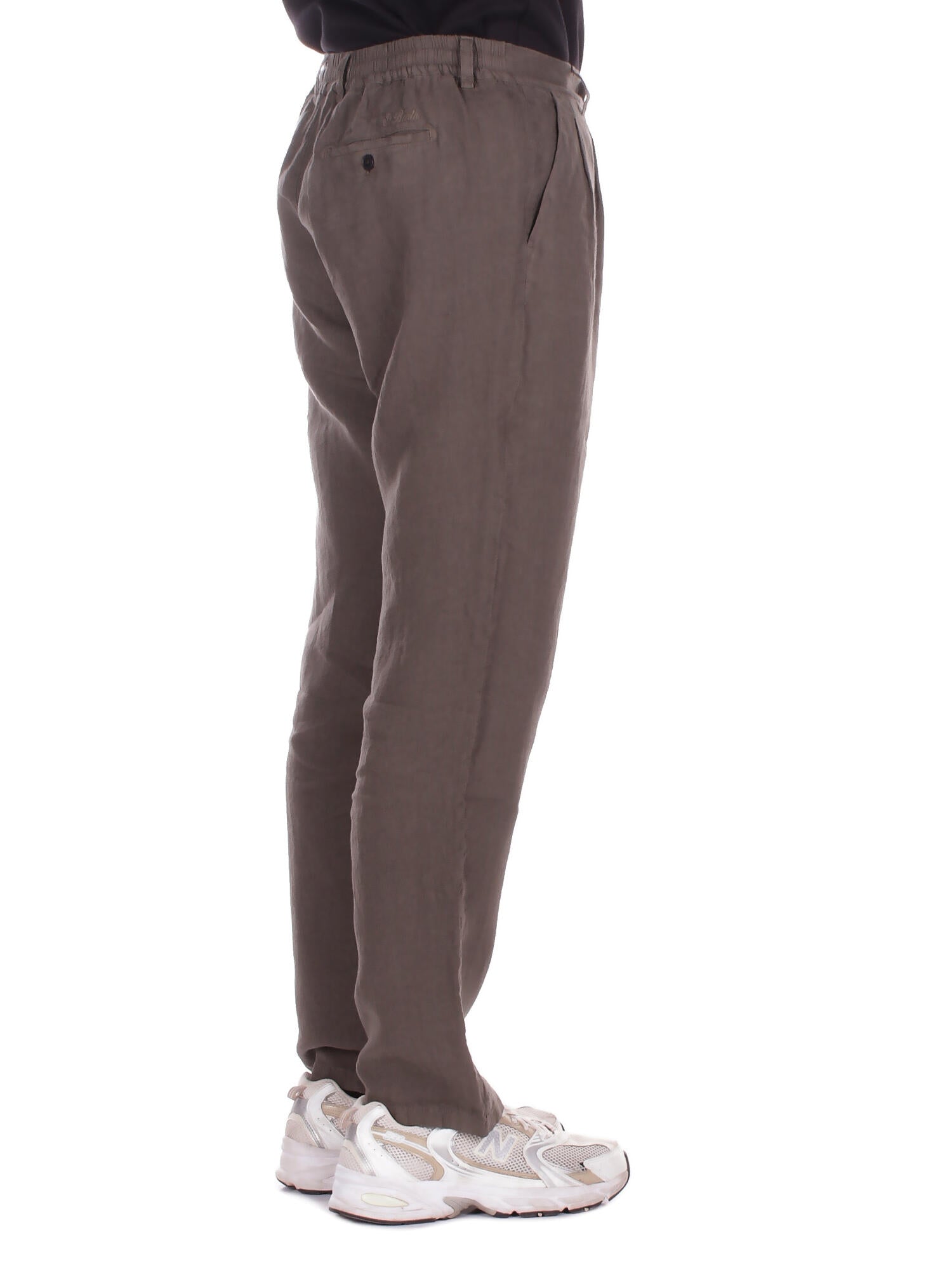MC2 SAINT BARTH Uomo Pantalone HAV0001 00450L 52L Havier - linen Verde militare