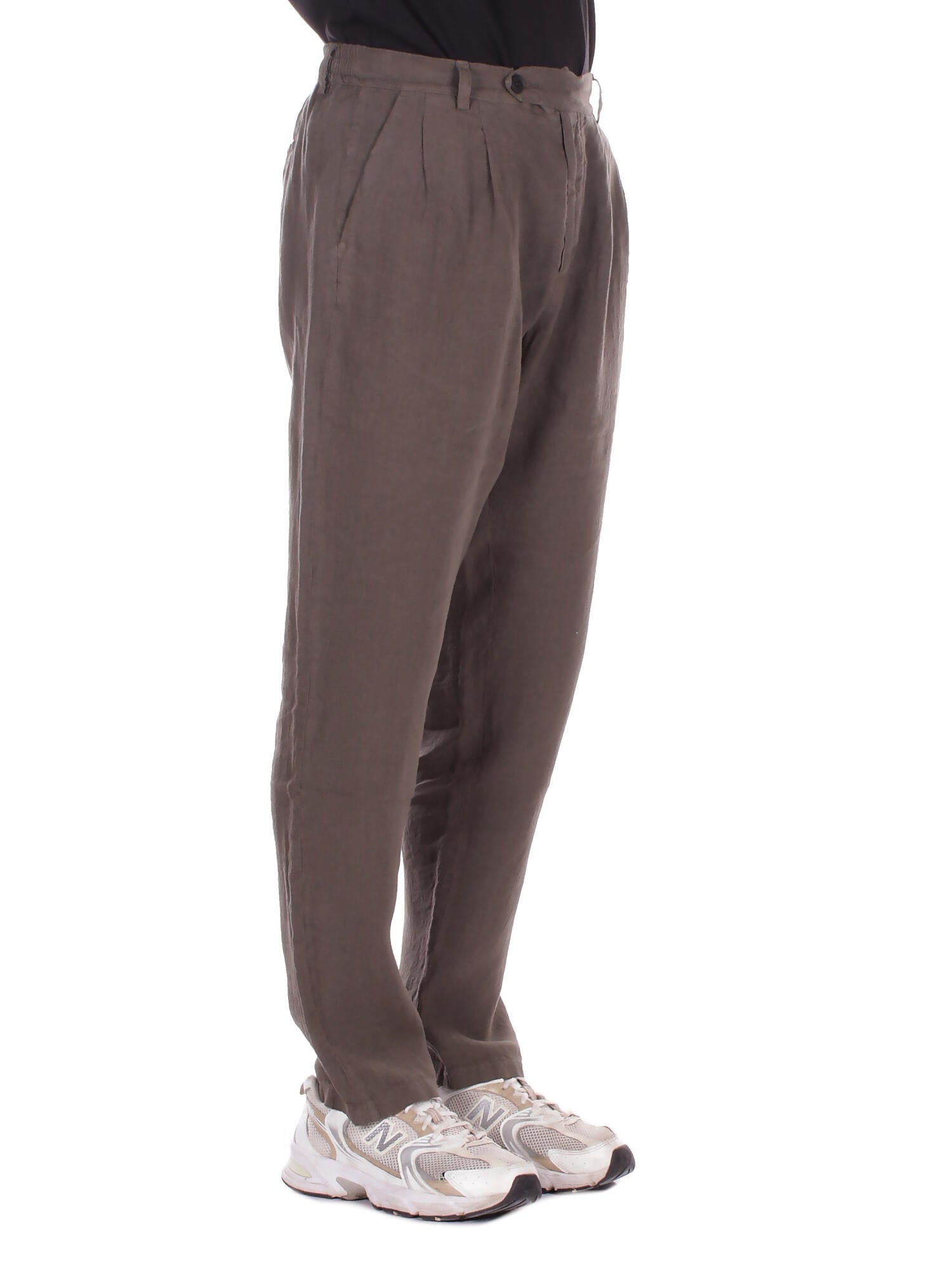 Image of MC2 SAINT BARTH Uomo Pantalone HAV0001 00450L 52L Havier - linen Verde militare