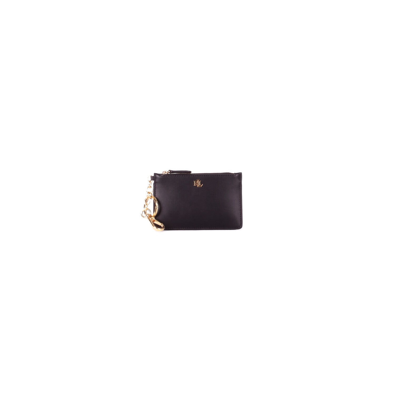 Image of RALPH LAUREN Donna Portafogli 432876731 002 Zip card cas card case small Black