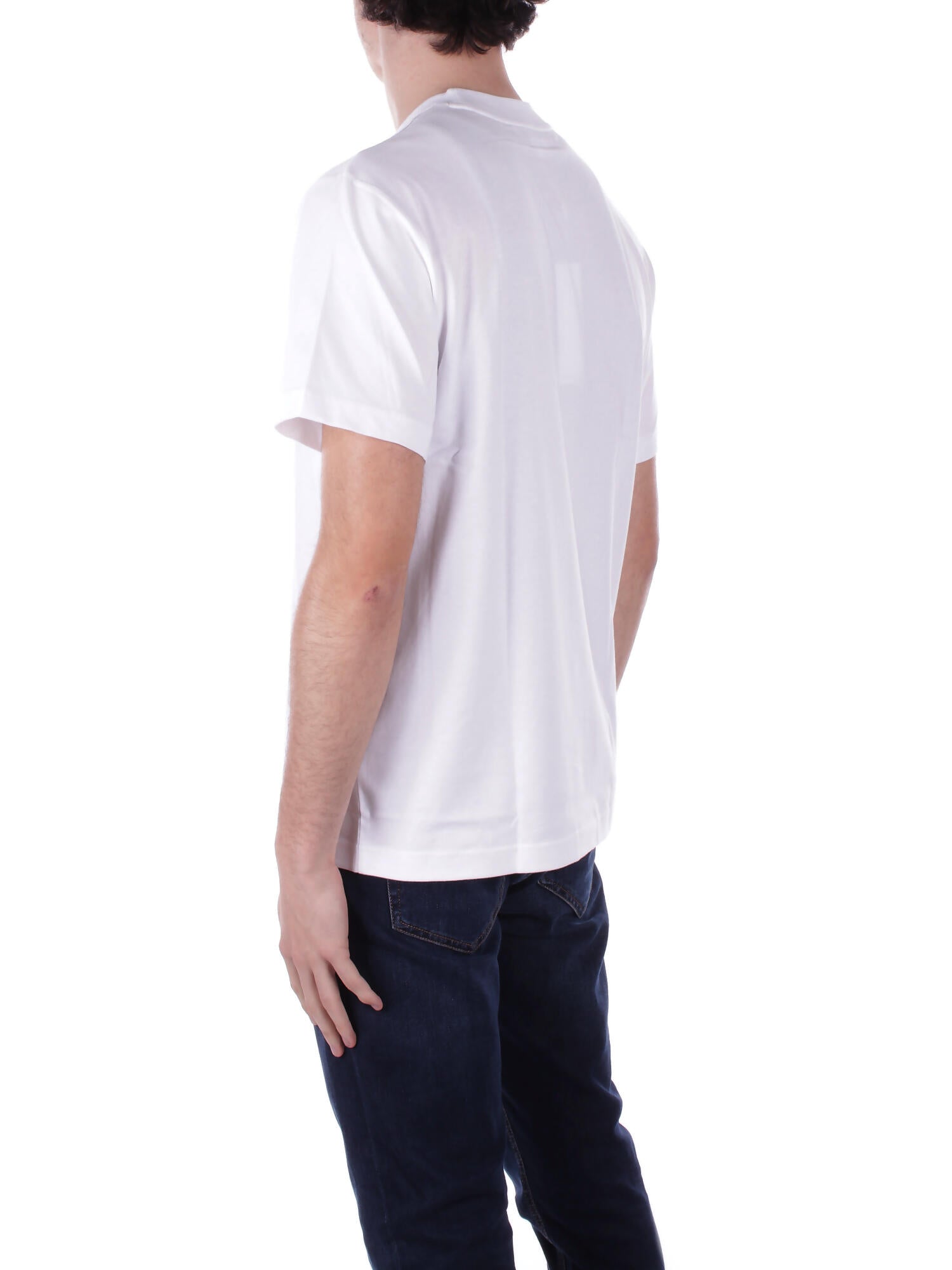 Image of LACOSTE Uomo T-shirt TH7318 001 Tee shirt Bianco