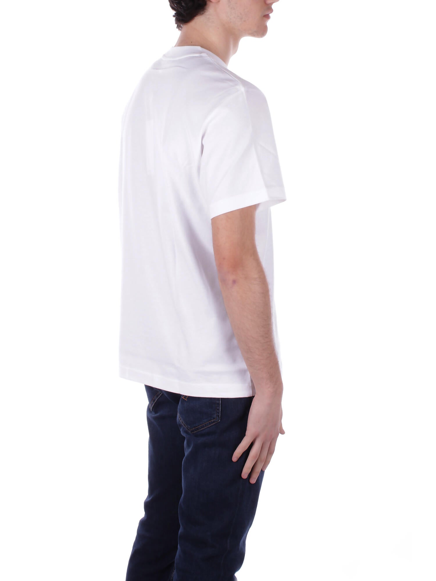 Image of LACOSTE Uomo T-shirt TH7318 001 Tee shirt Bianco