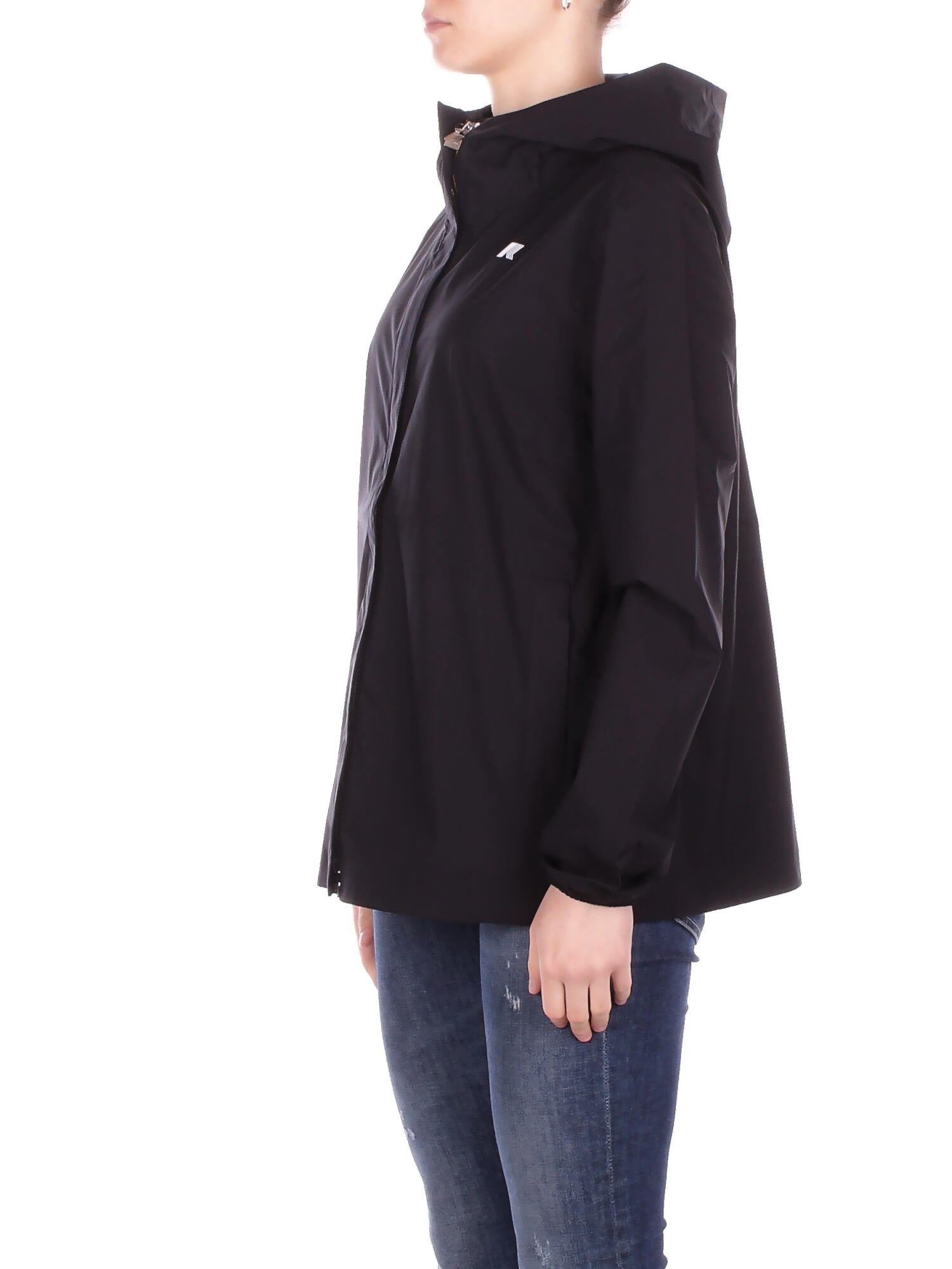 KWAY Donna Giubbotto K31382W USY Marguerite stretch dot Black pure