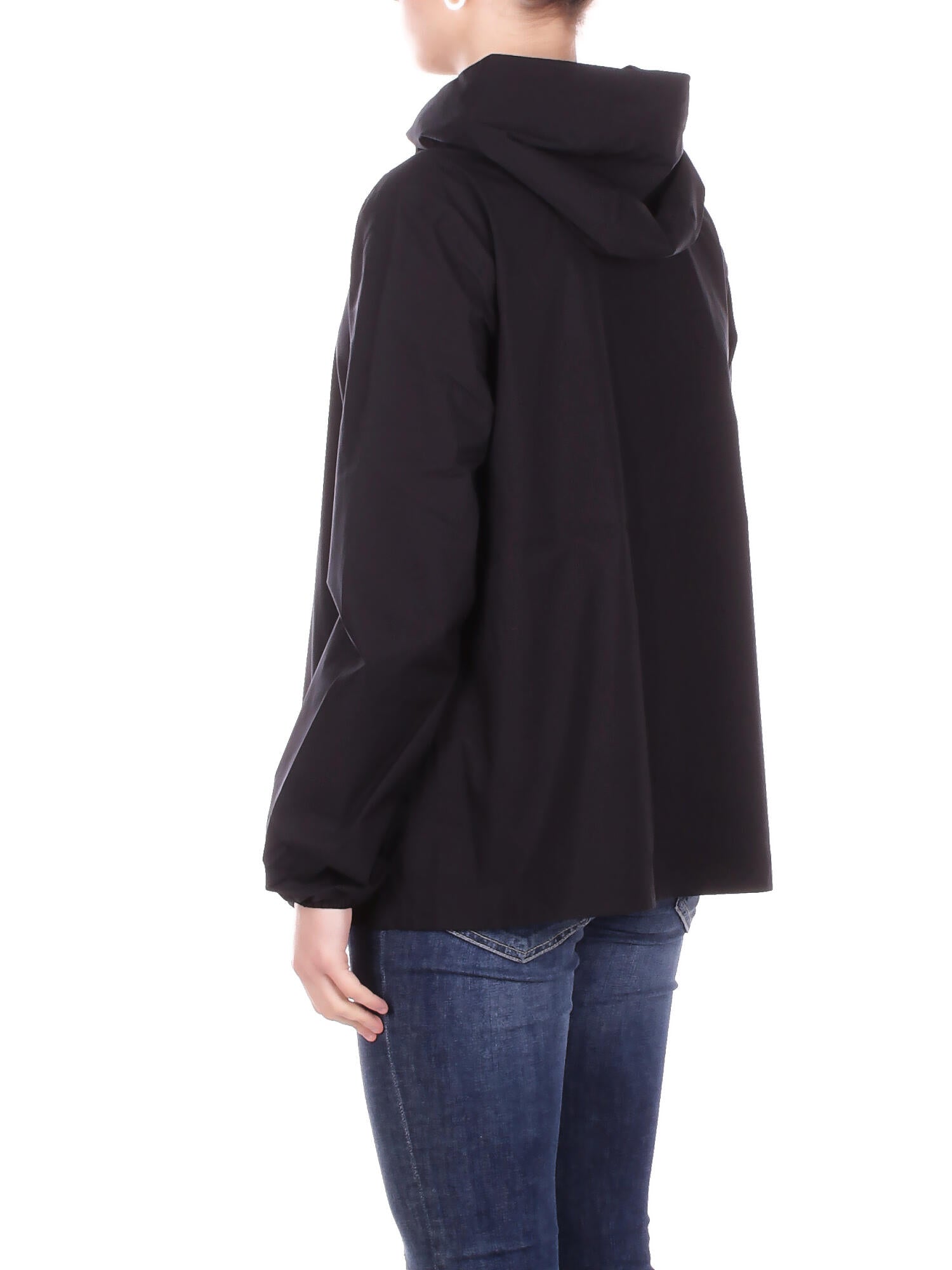 Image of KWAY Donna Giubbotto K31382W USY Marguerite stretch dot Black pure