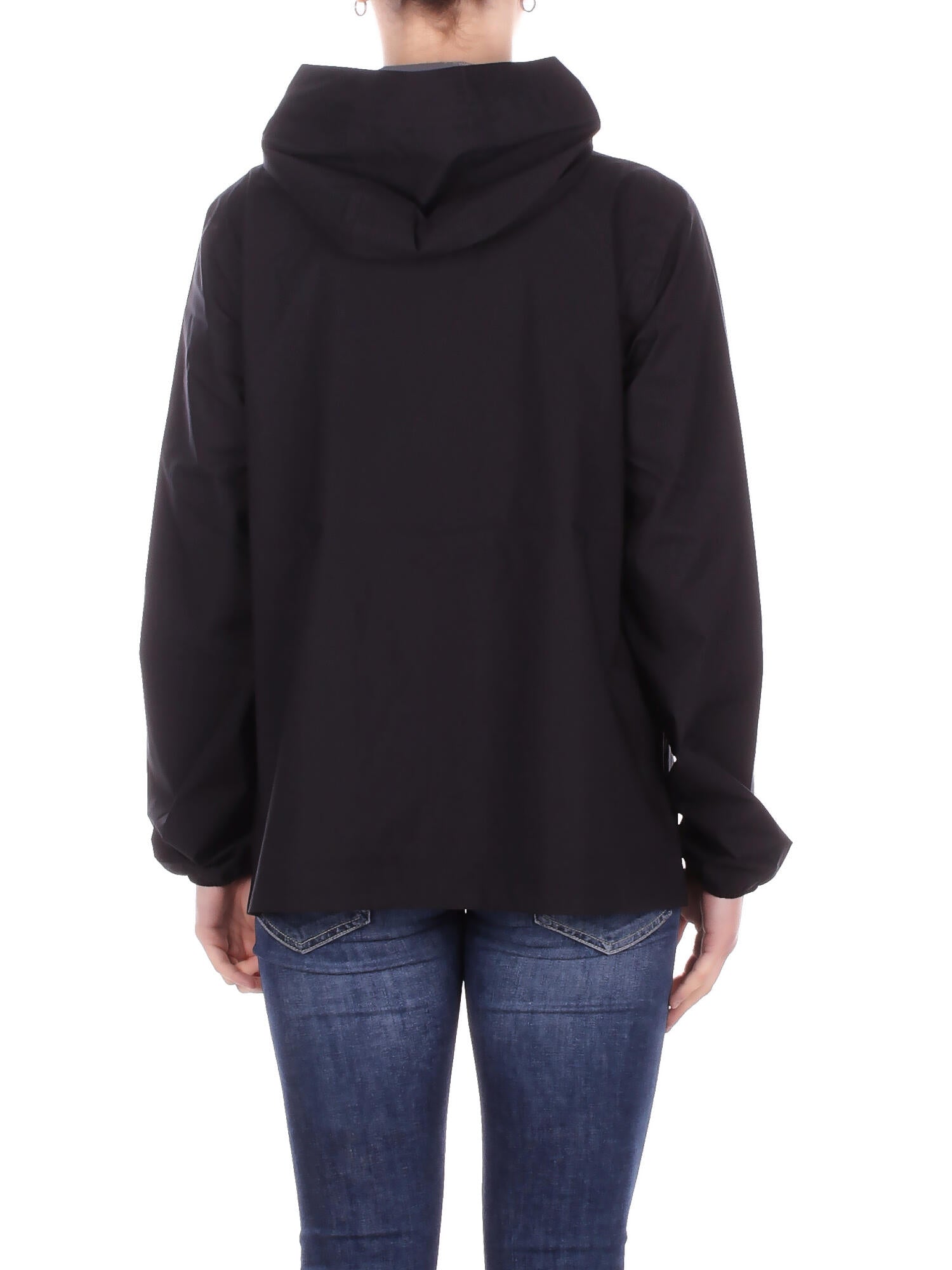 Image of KWAY Donna Giubbotto K31382W USY Marguerite stretch dot Black pure