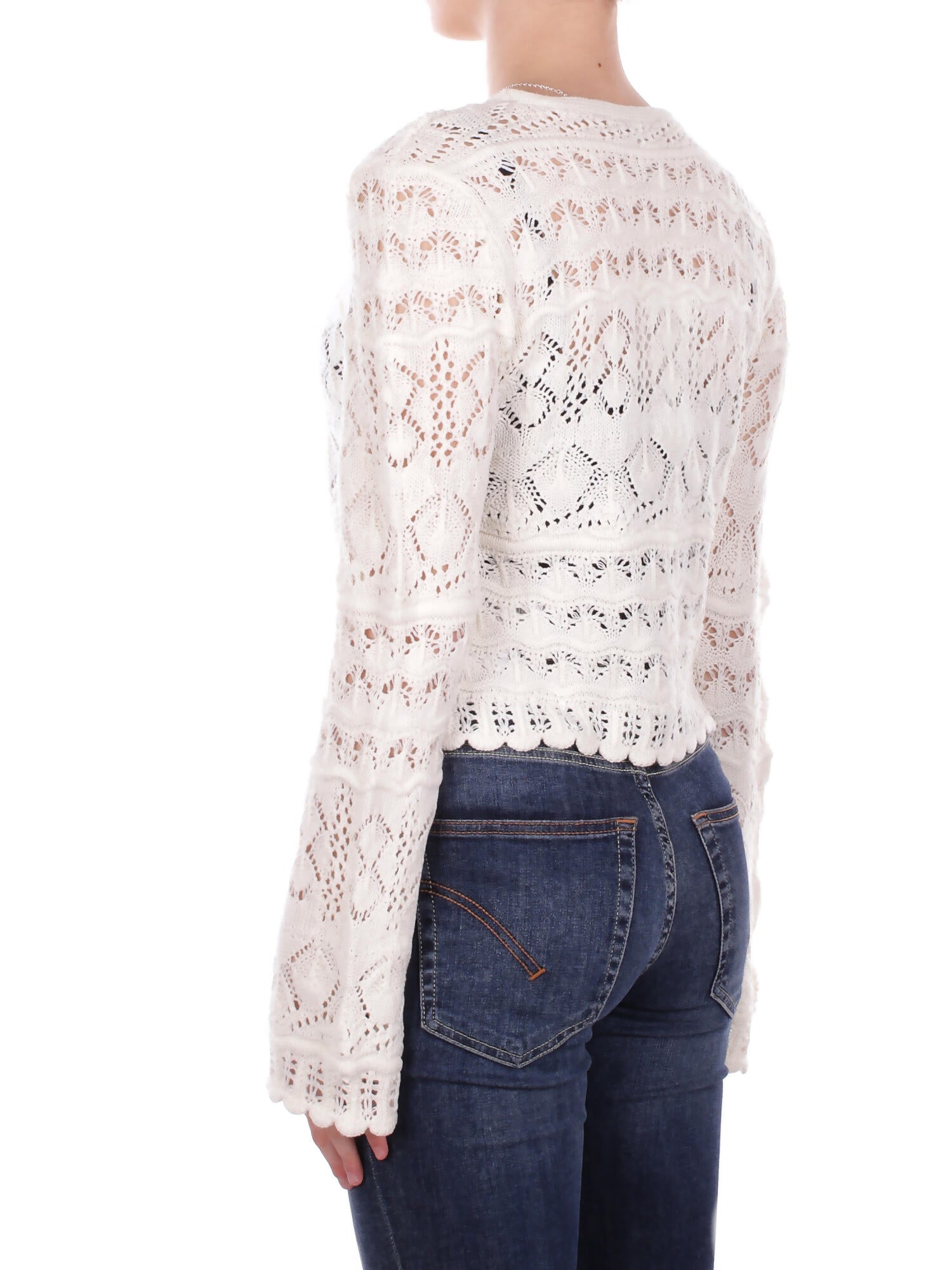 ONLY Donna Maglia 15364859 BIRCH Onlcolette ls v neck cardigan Birch