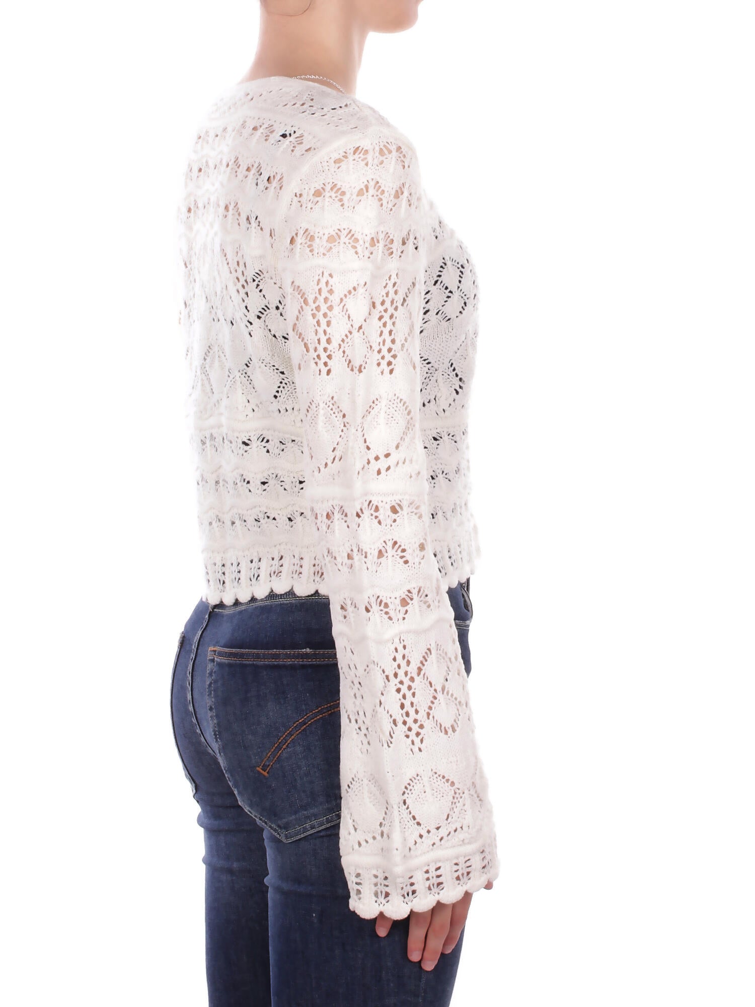 Image of ONLY Donna Maglia 15364859 BIRCH Onlcolette ls v neck cardigan Birch