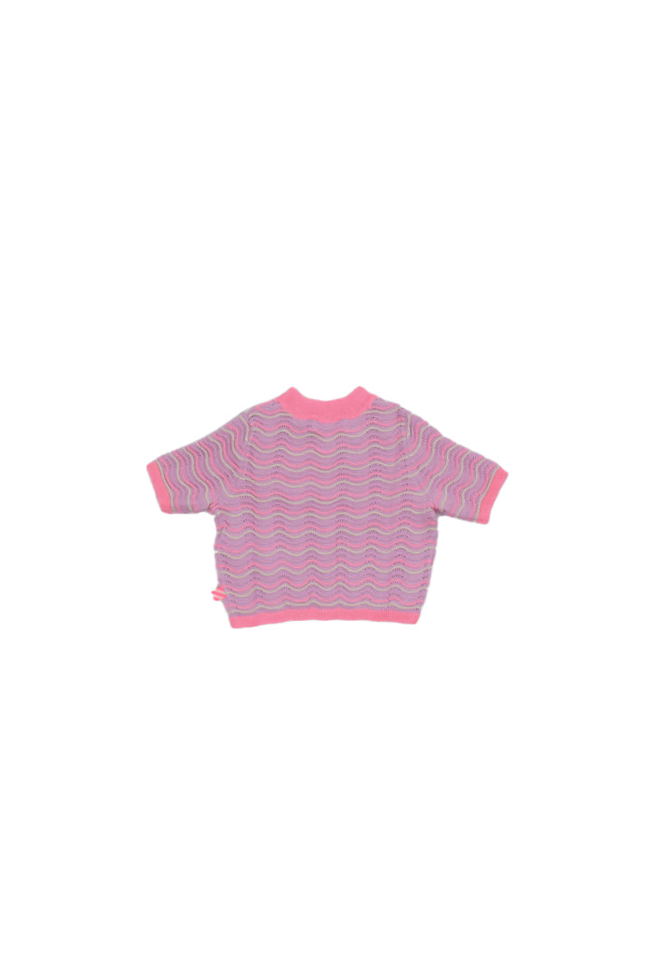 BILLIEBLUSH Bambina Maglia U21944 929# Pull maniche corte Malva