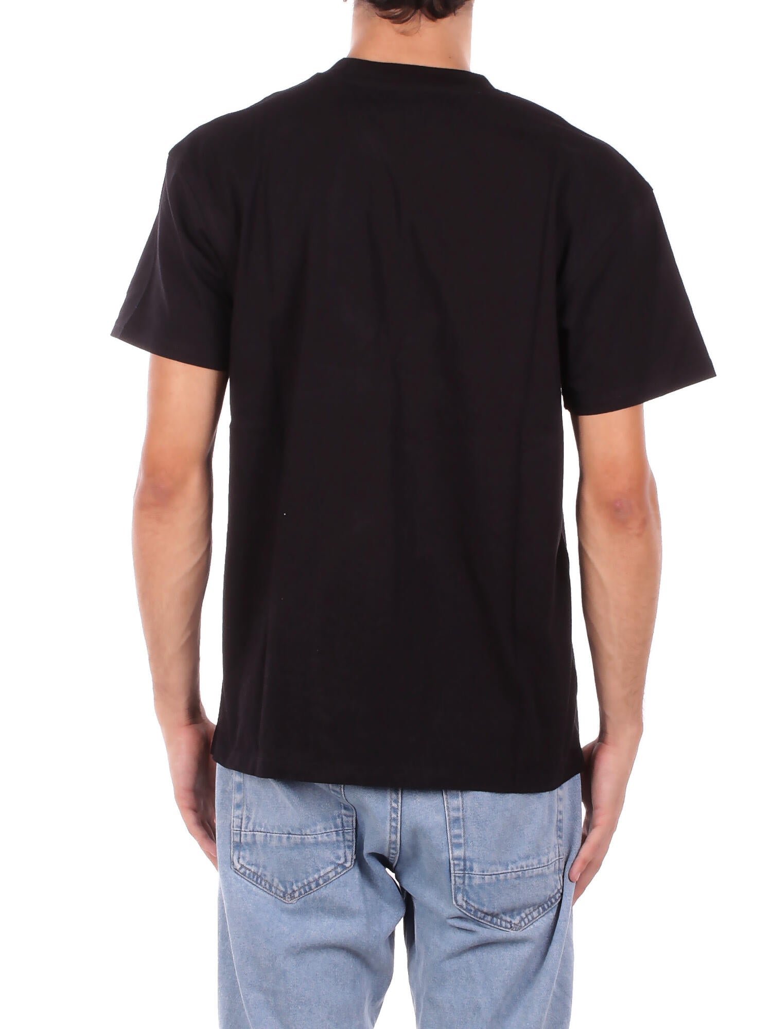 CARHARTT WIP Uomo T-shirt I029956 89XX S\s american script t-shirt Black