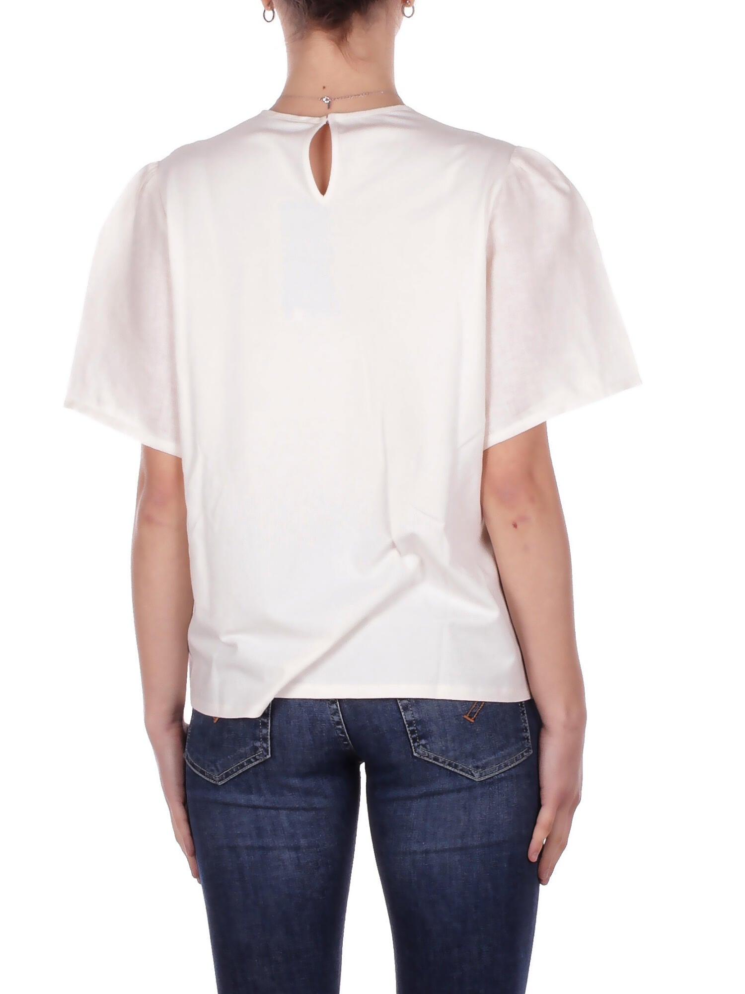 MAX MARA Donna Blusa 2615941082600 001 Wkd bacino Ecru