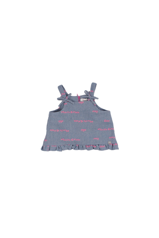 MANILA GRACE Bambina Top MB3522YS26 MA664 Top Cielo